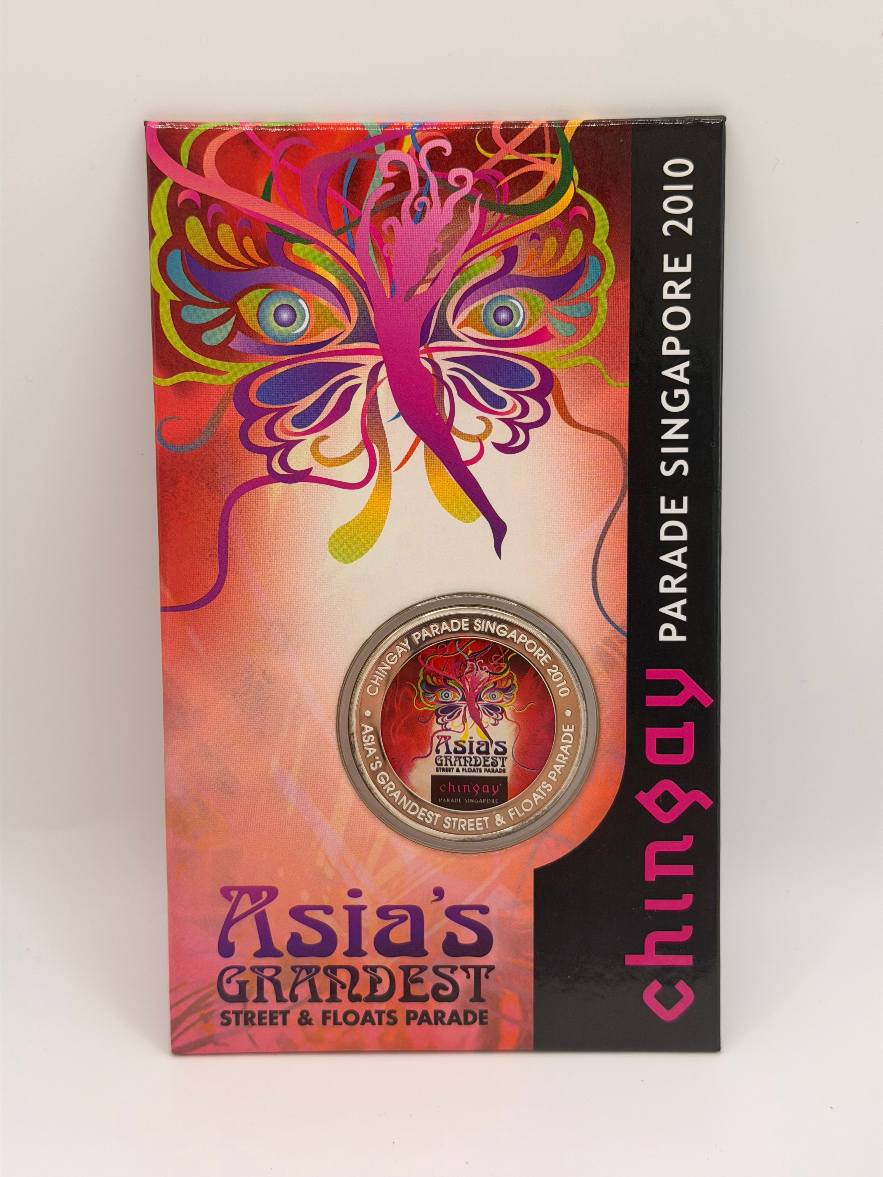 2010 Singapore Chingay 1st Medallion