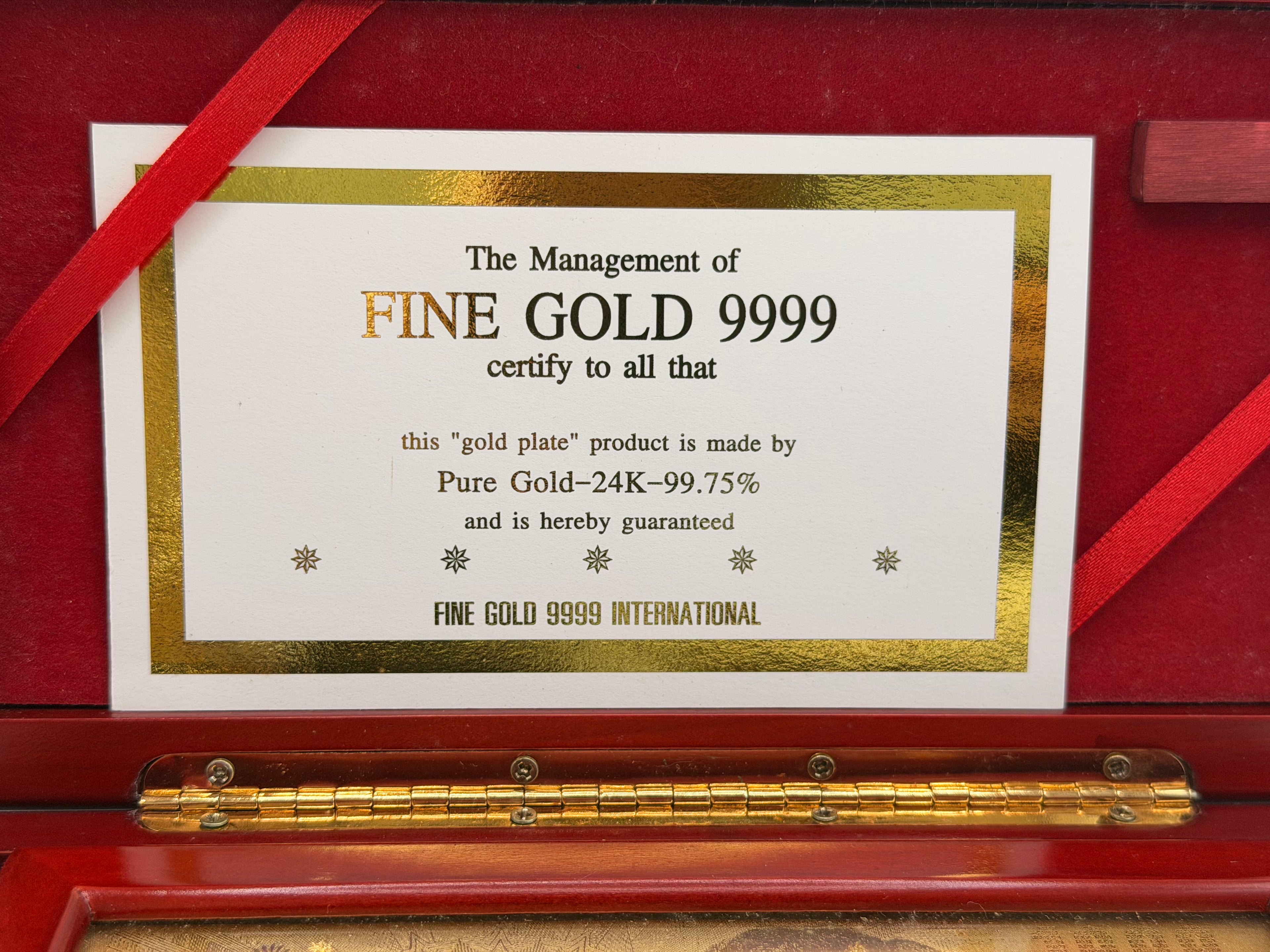 Thailand 1000 Baht Gold Banknote