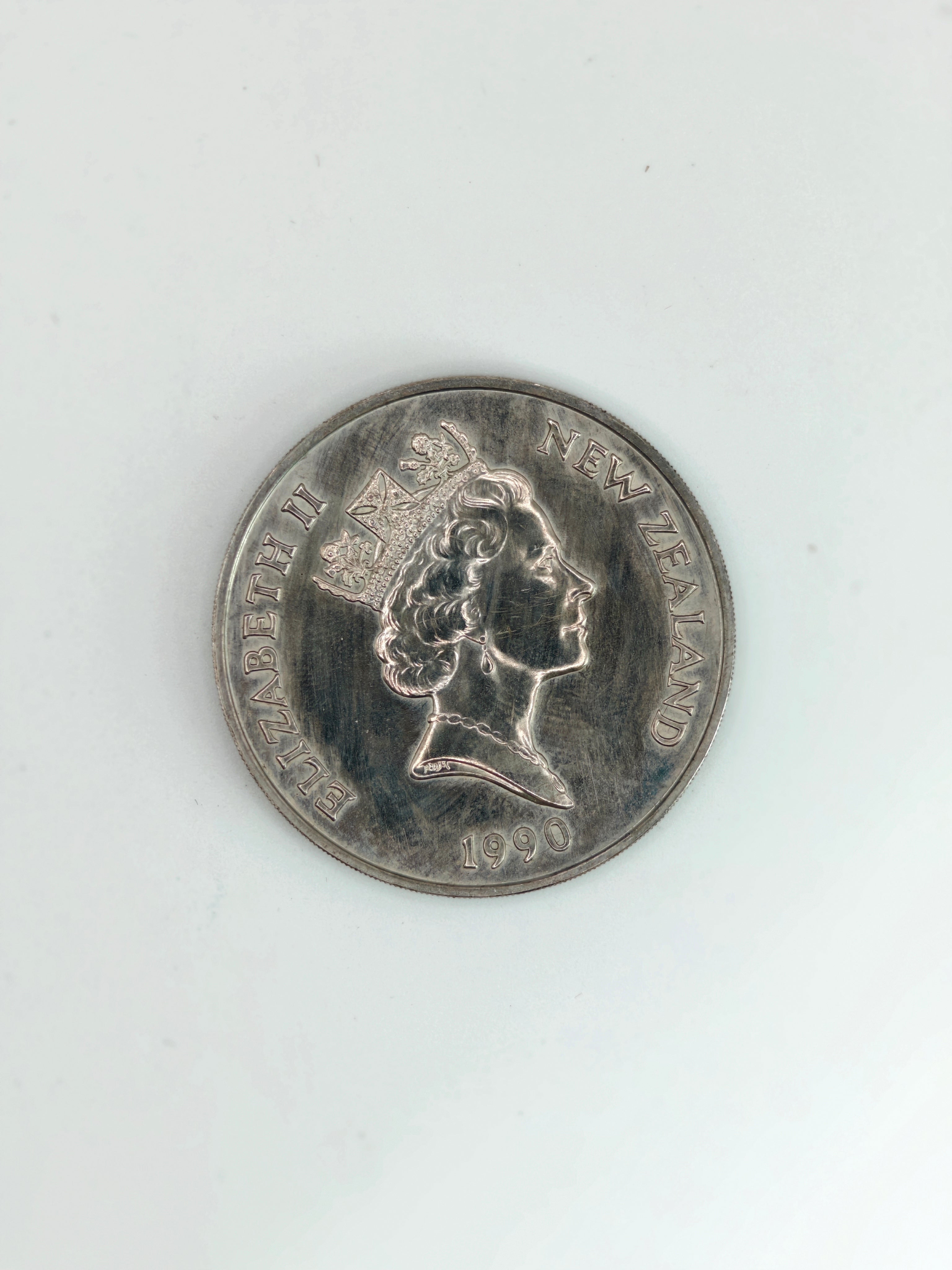 1990年-新西兰1元银币