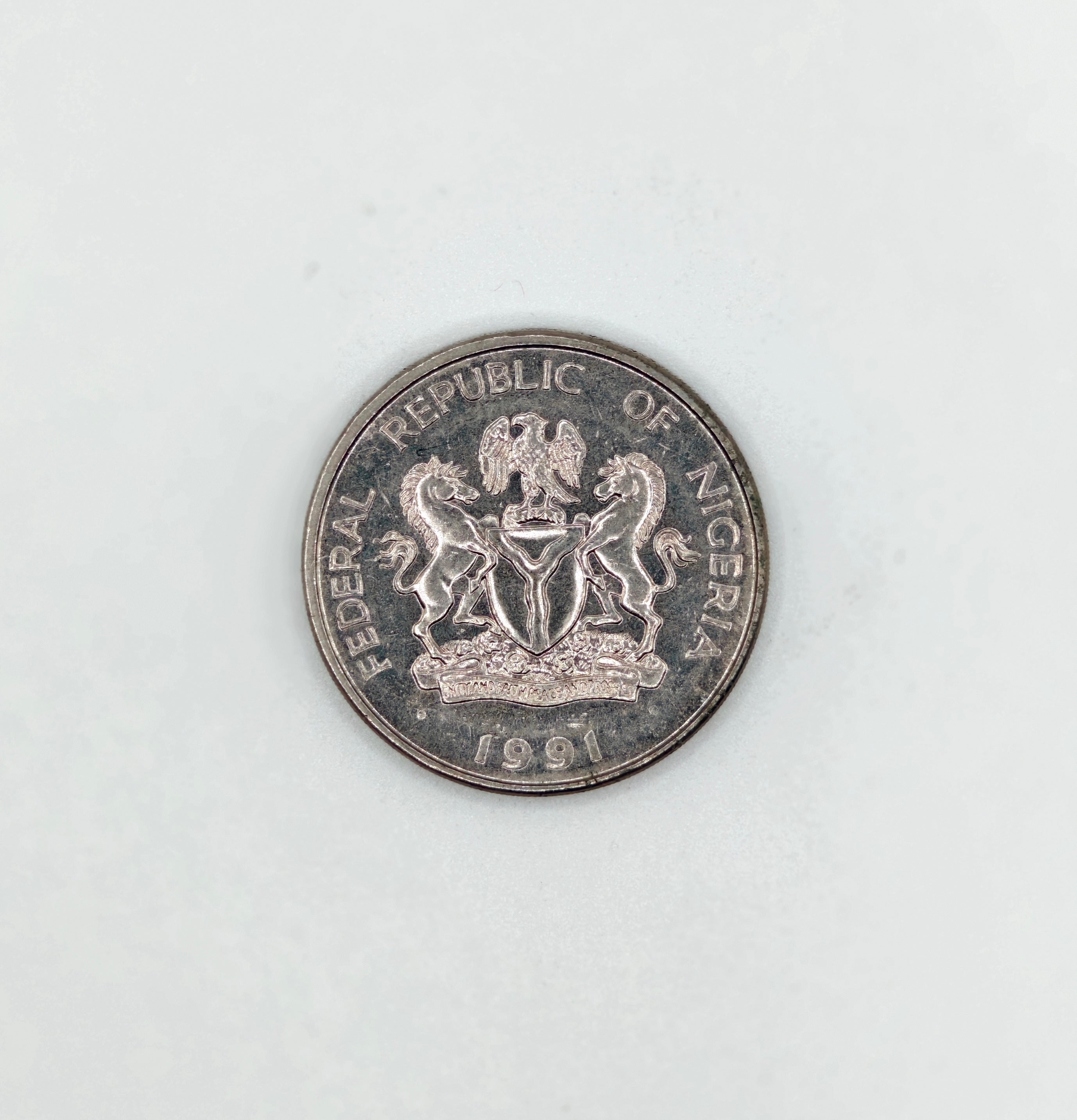 1991 - 1993 - Nigera 1 Naira Coin