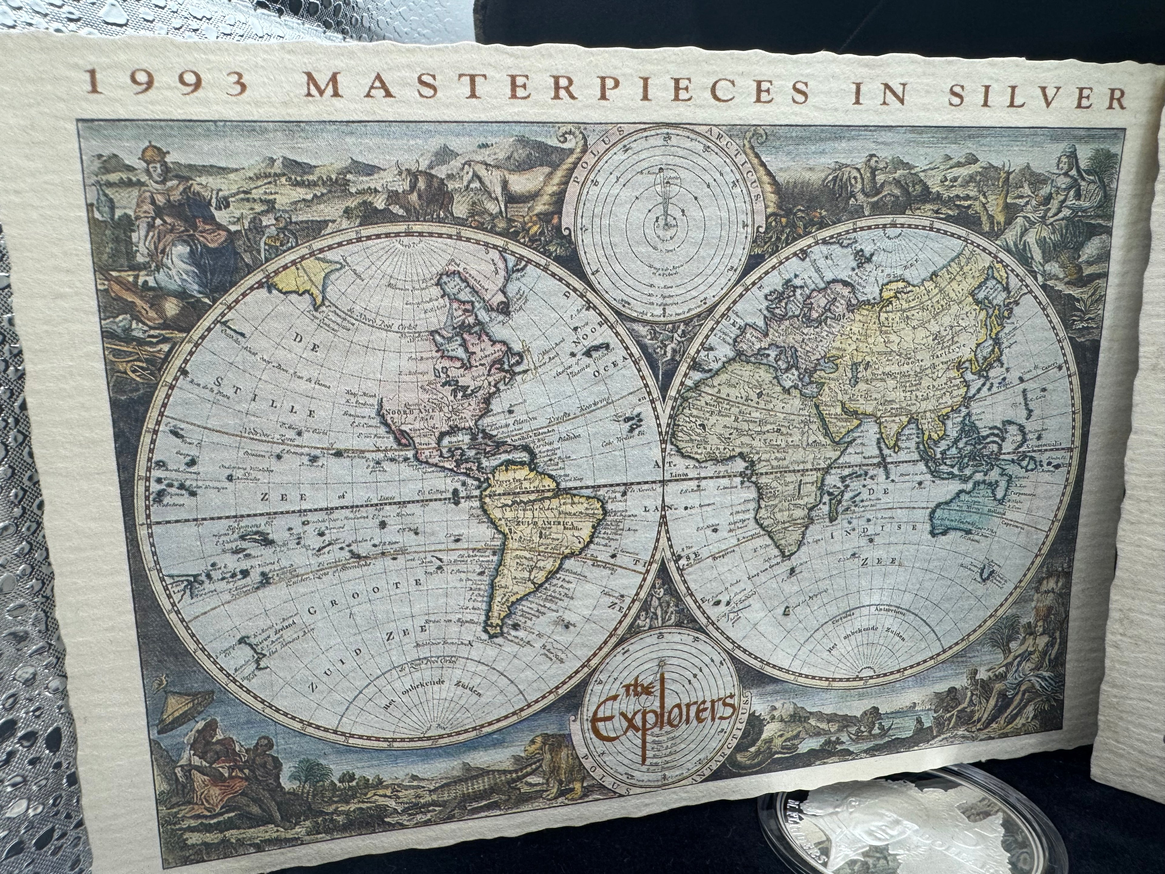 1993 - Australia Masterpieces in Silver The Explorers