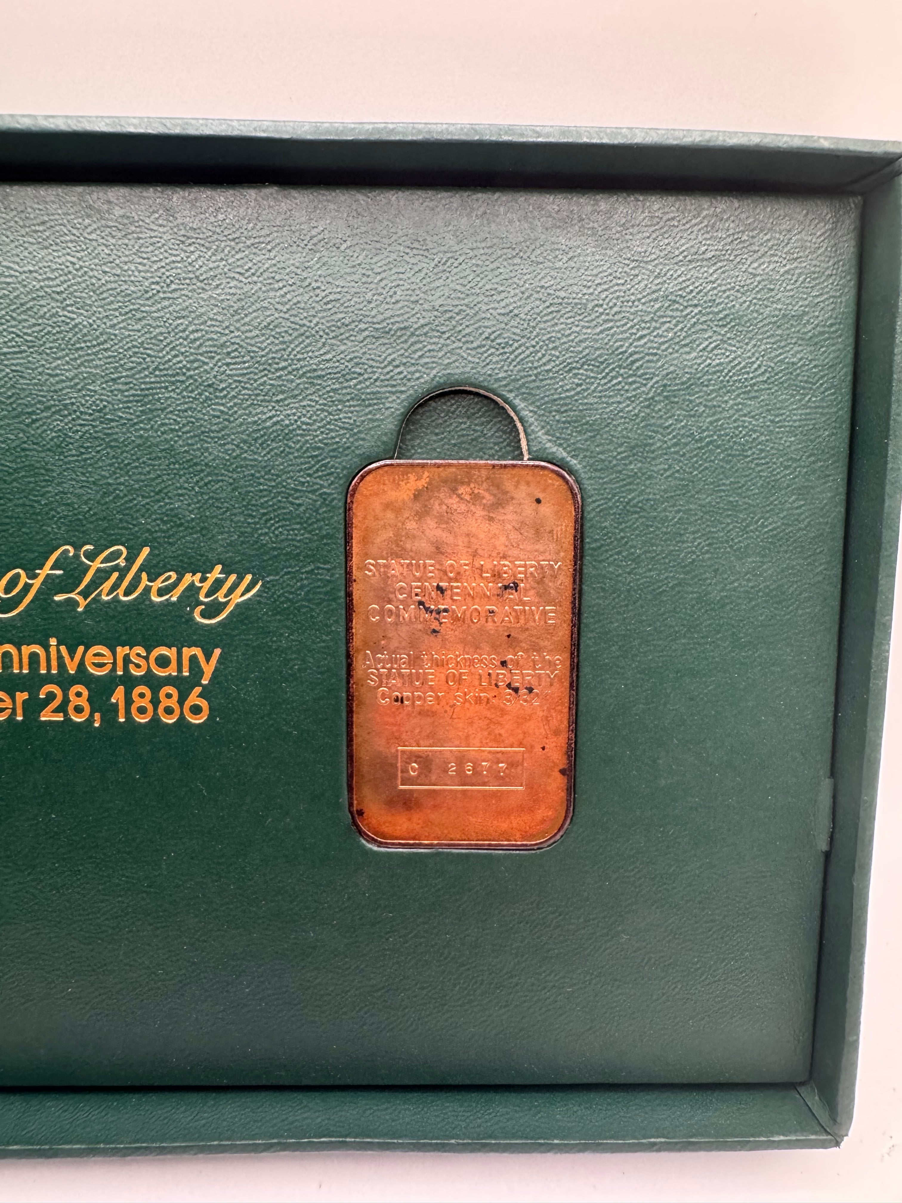 1986 - US 100th Anniversary of Statue of Liberty Ingot