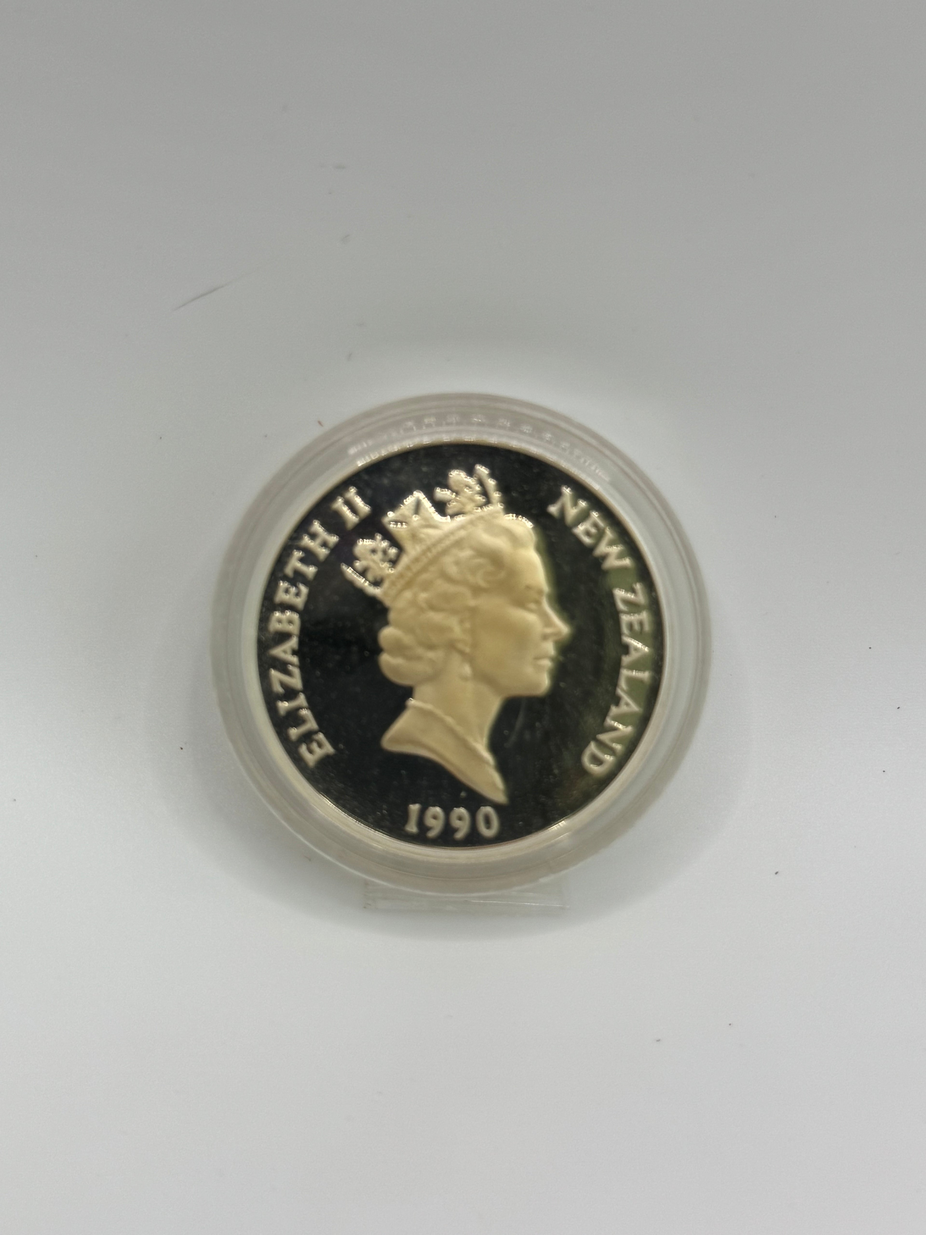 1990年-新西兰1元银币