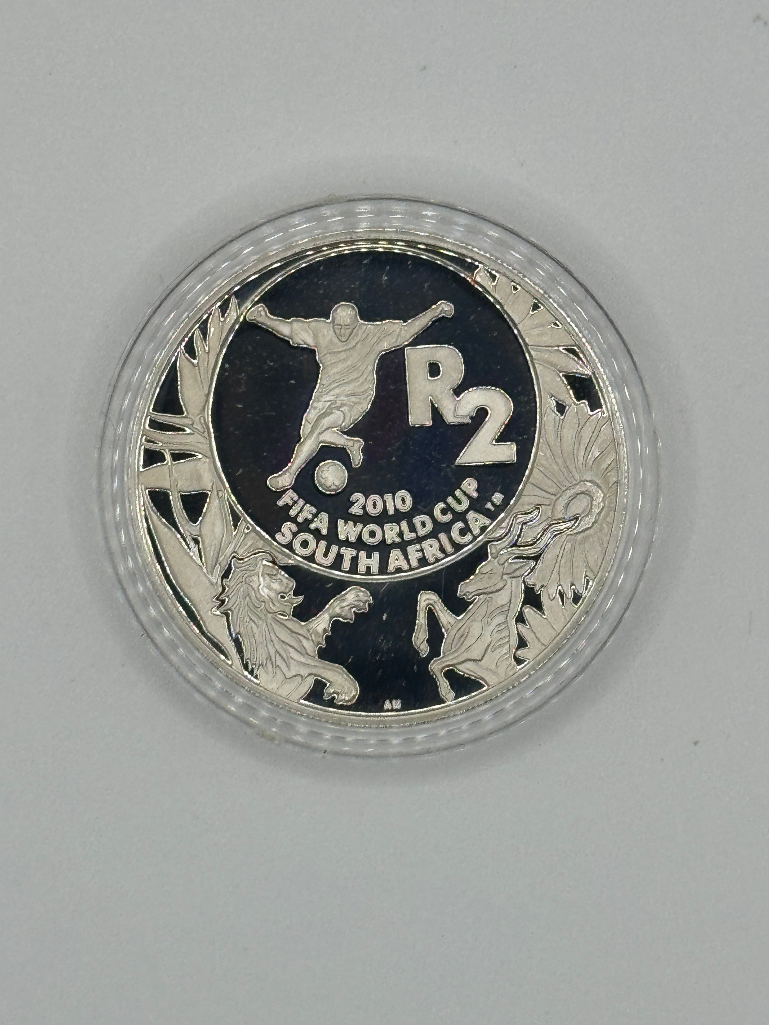2006 - 2009 - South Africa R2 FIFA World Cup Silver Coin