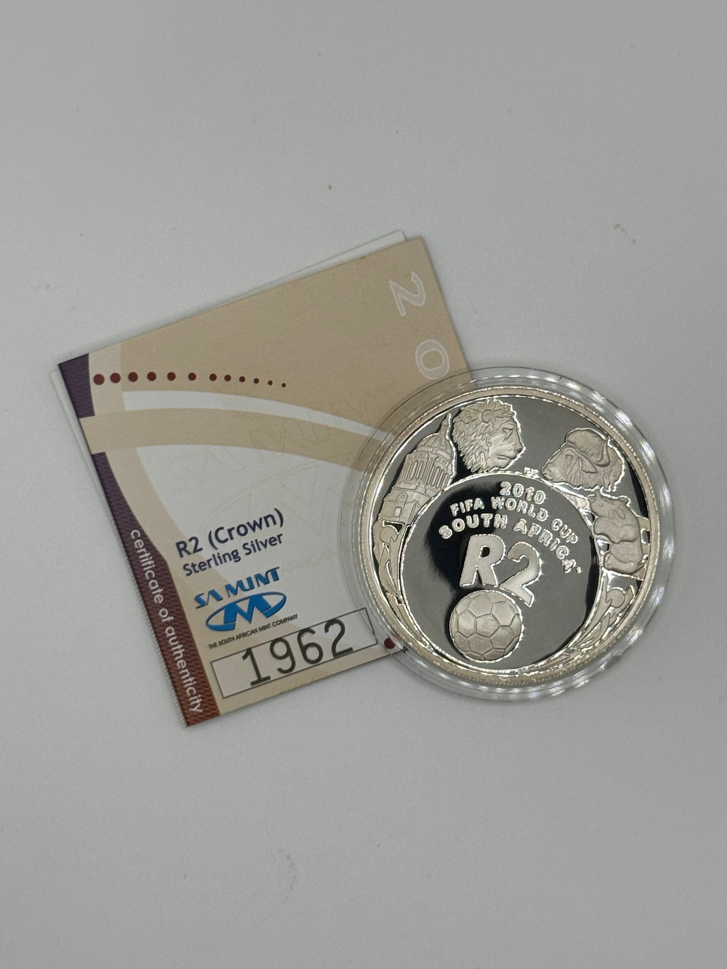 2010年南非世界杯纯银纪念币