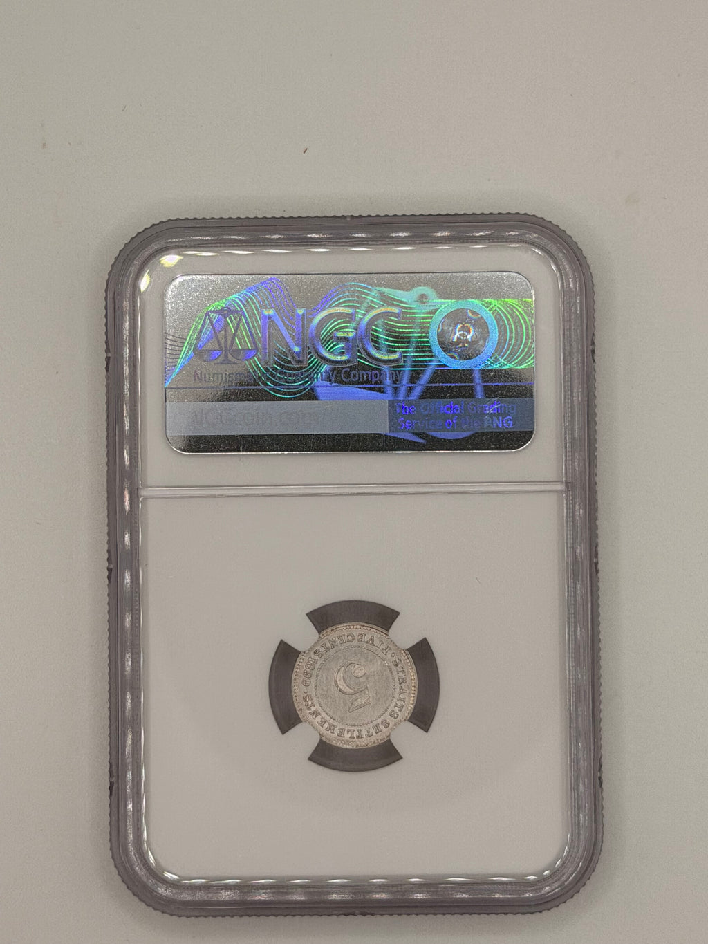 1899 - Straits 5C AU Details Cleaned