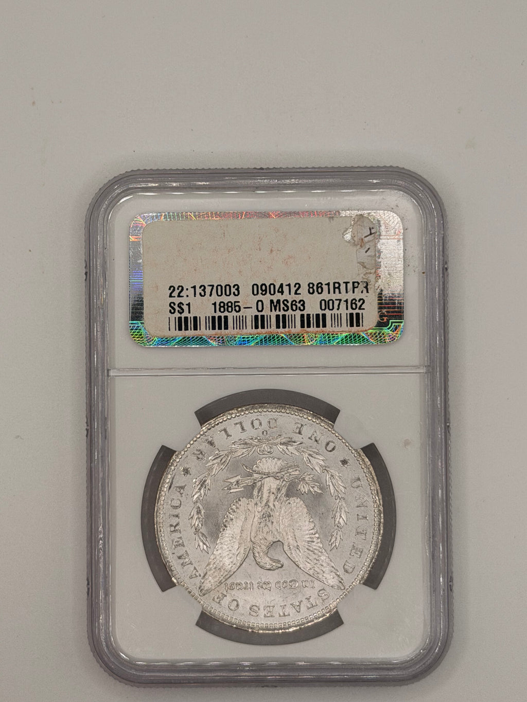 1885 - USA $1 MS 63