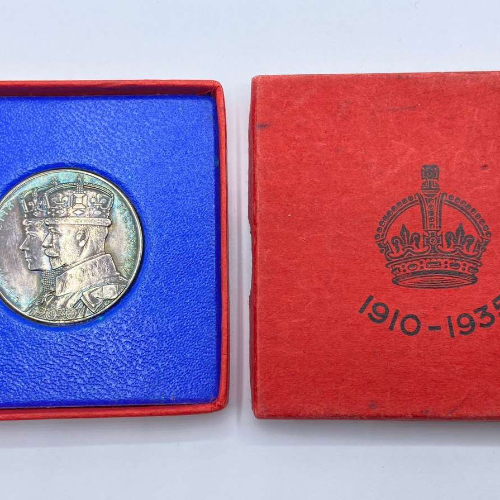 1935 - UK George V Silver Jubilee 25th Year Pure Sterling Coin
