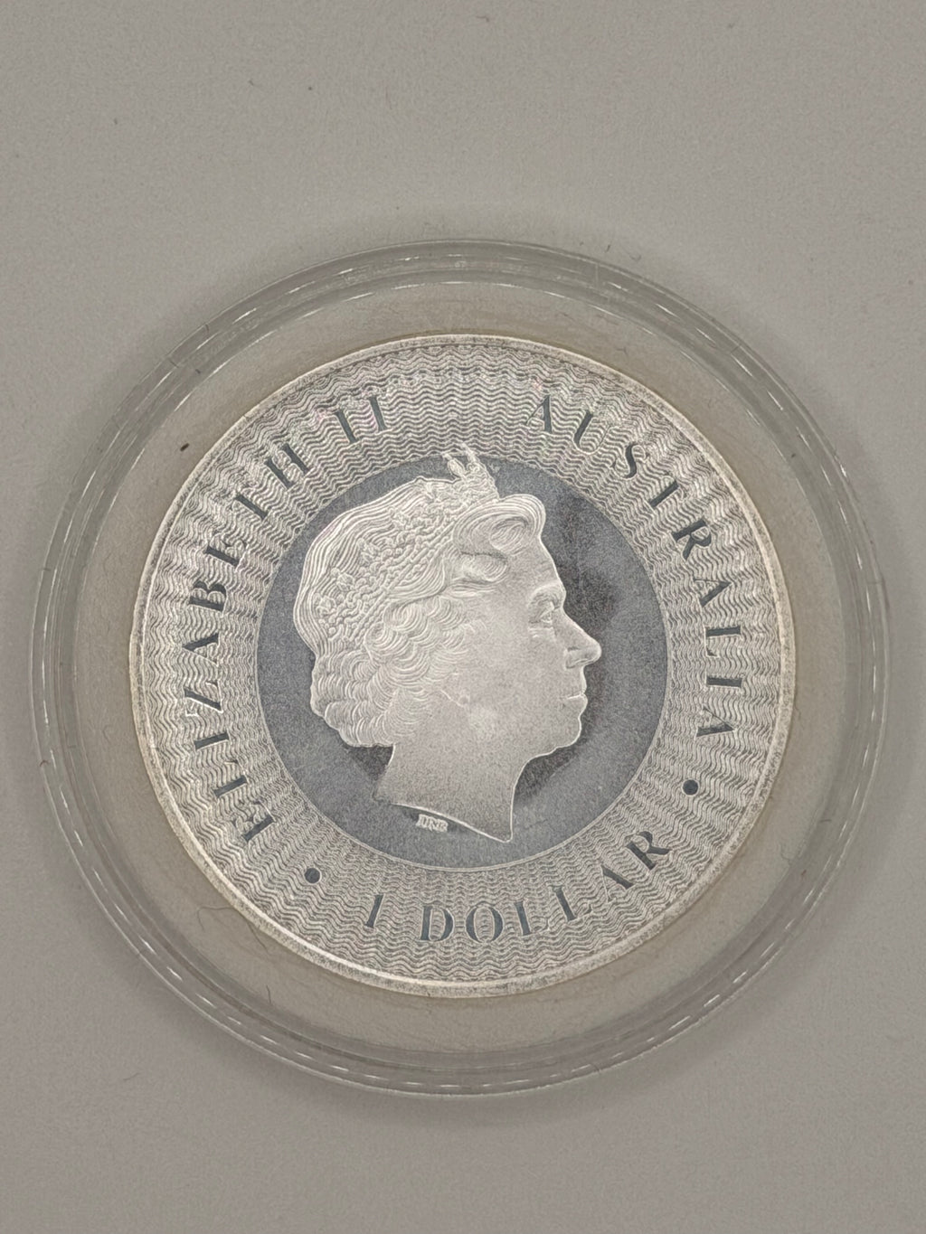 2016 Australia 1 Dollar Silver Australian Kangaroo Bullion Coin