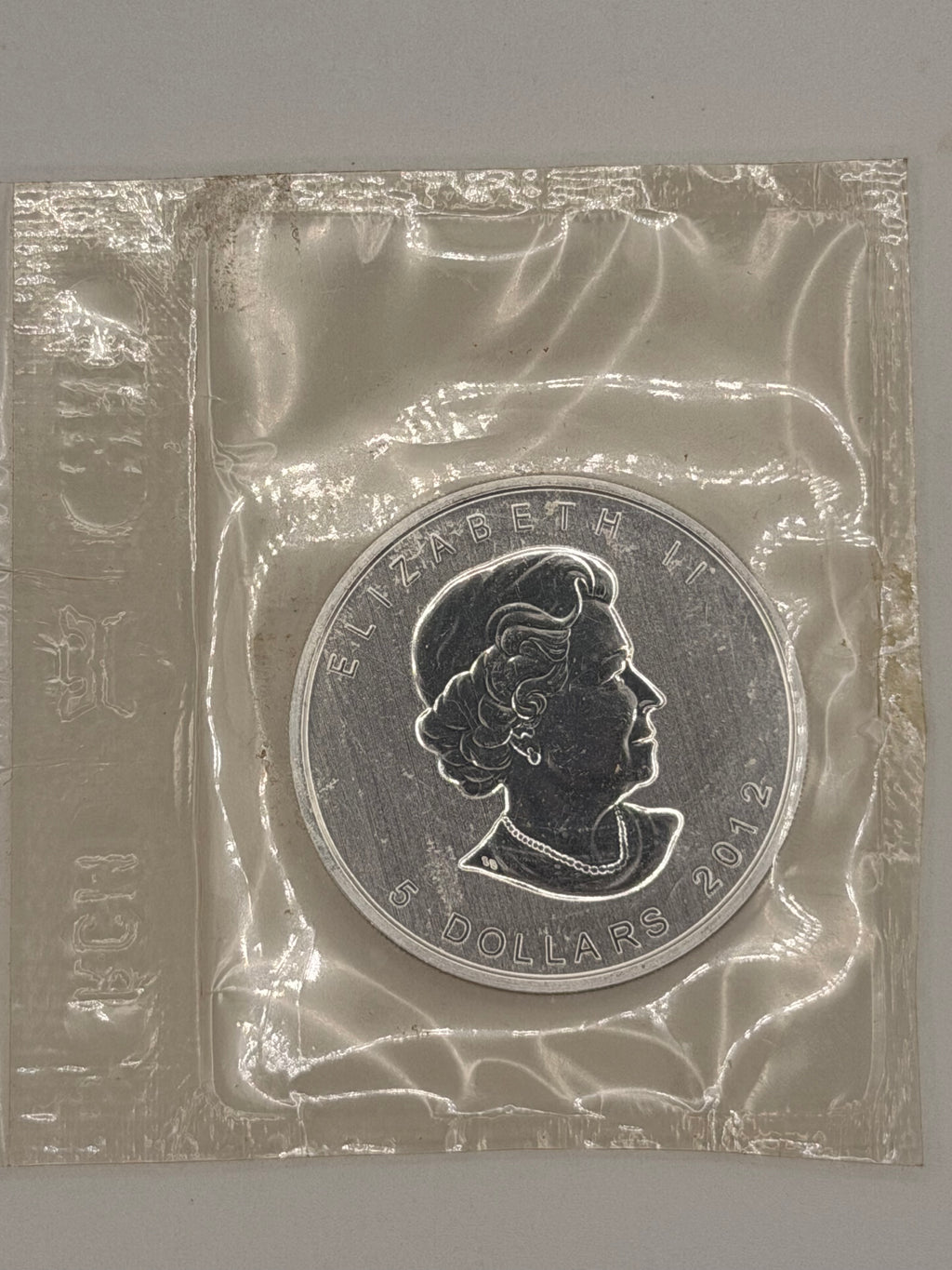 2012 Canada 1 Oz Silver Maple Leaf Bullion Coin