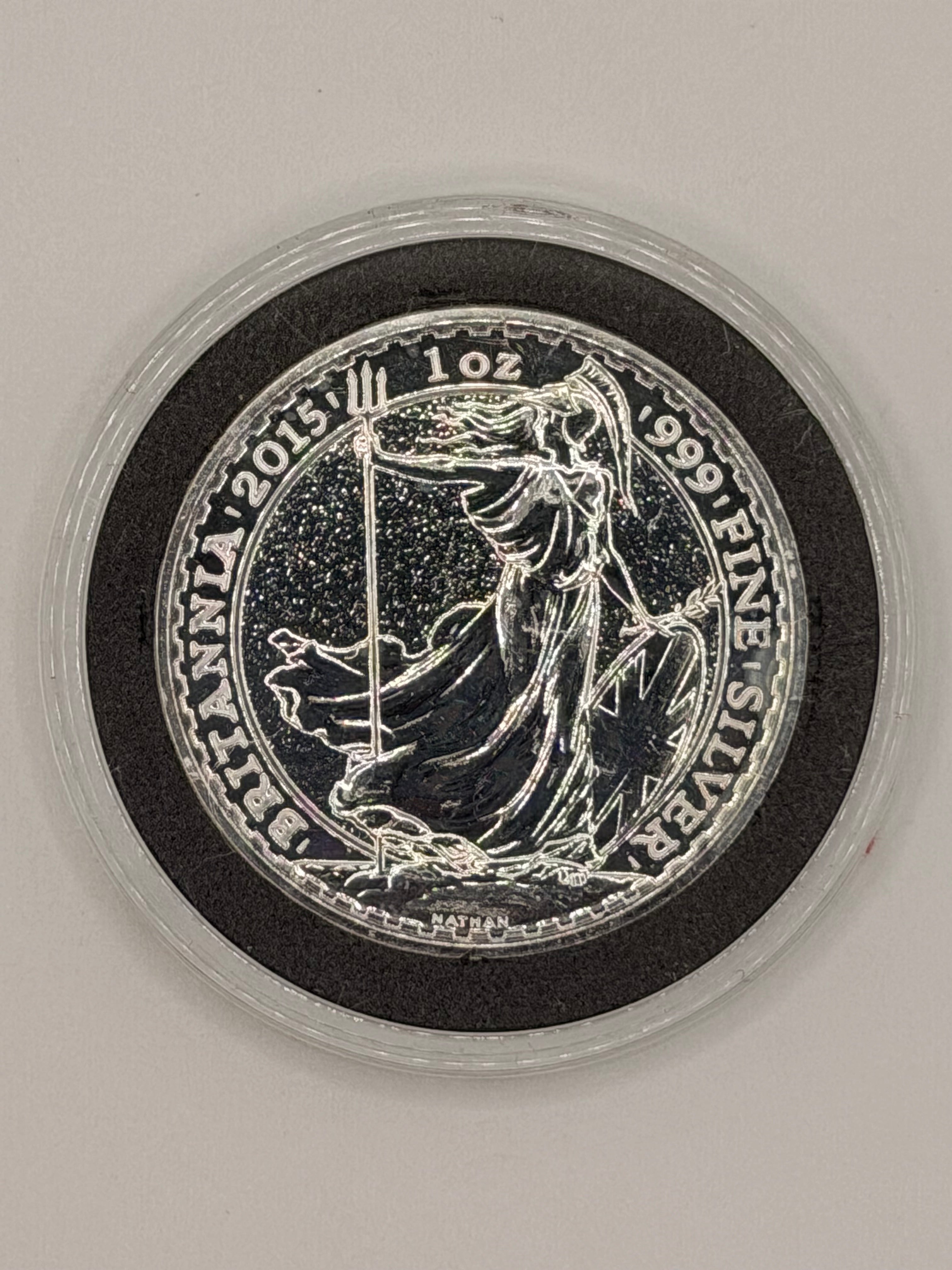 2015 UK Britannia 1 Oz Silver Bullion Coin