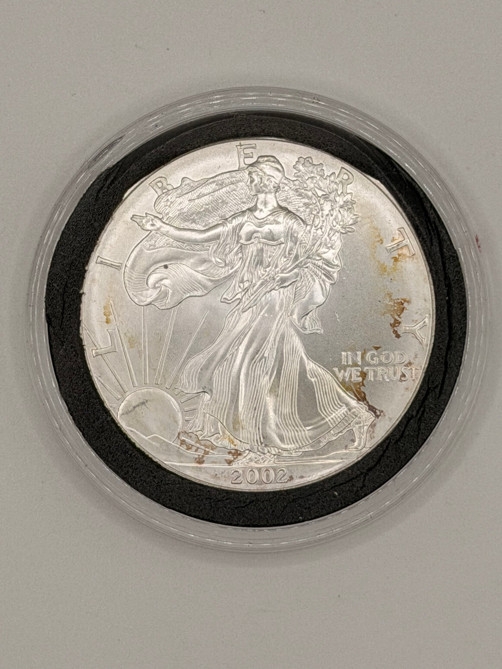 2002 US American Silver Eagle 1 Oz Bullion Coin