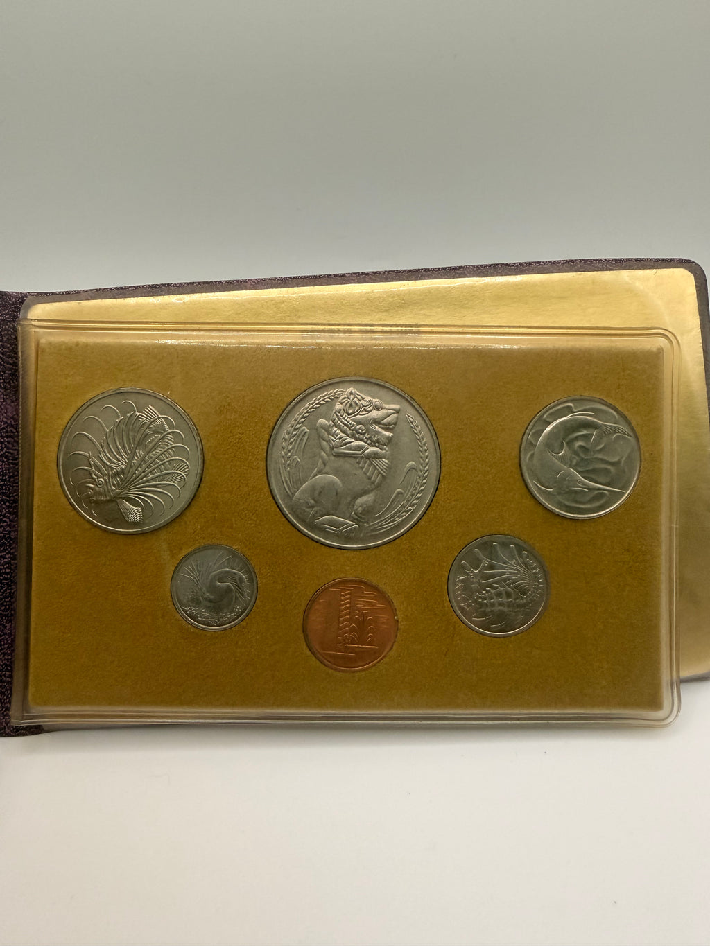 1978 Singapore Uncirculated Coin Set UNC (Year of the Horse)