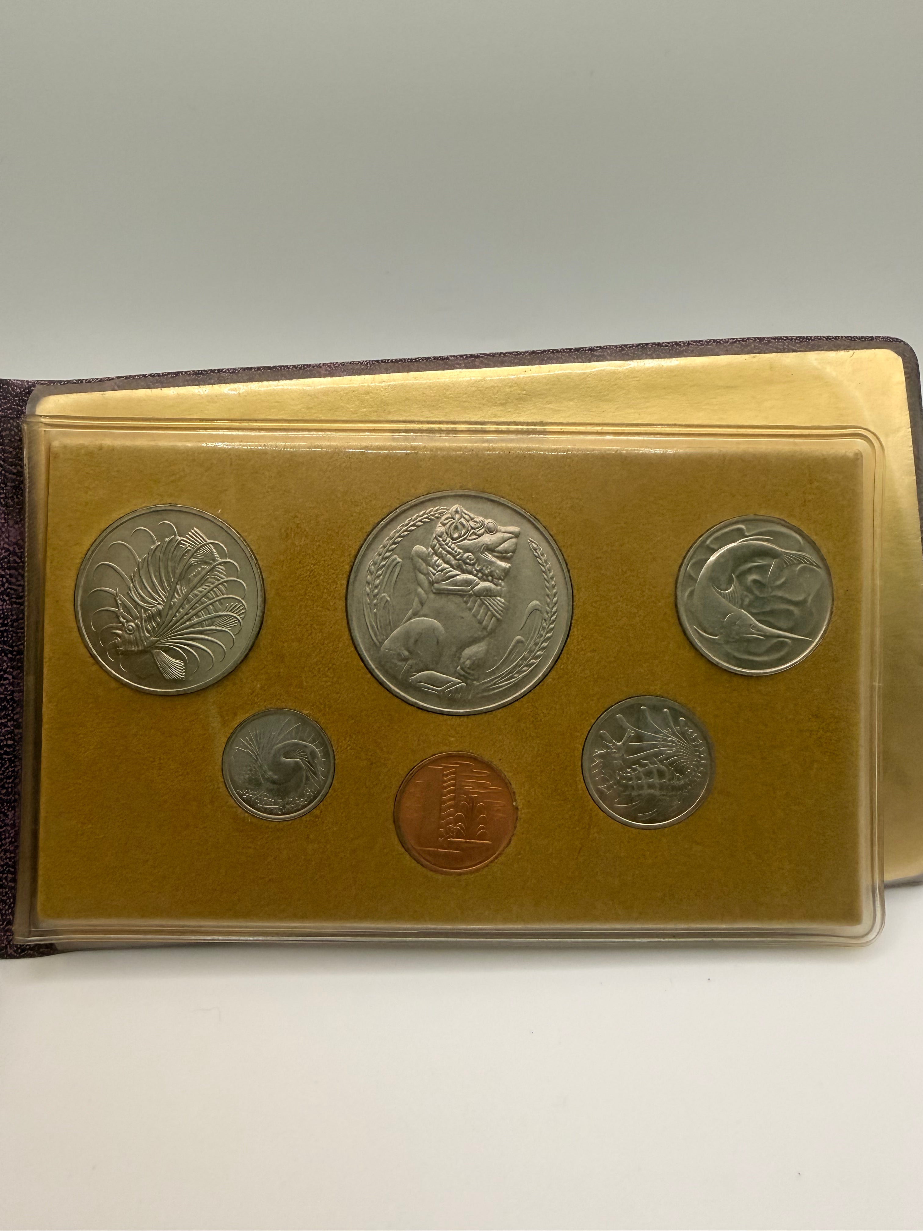 1978 Singapore Uncirculated Coin Set UNC (Year of the Horse)