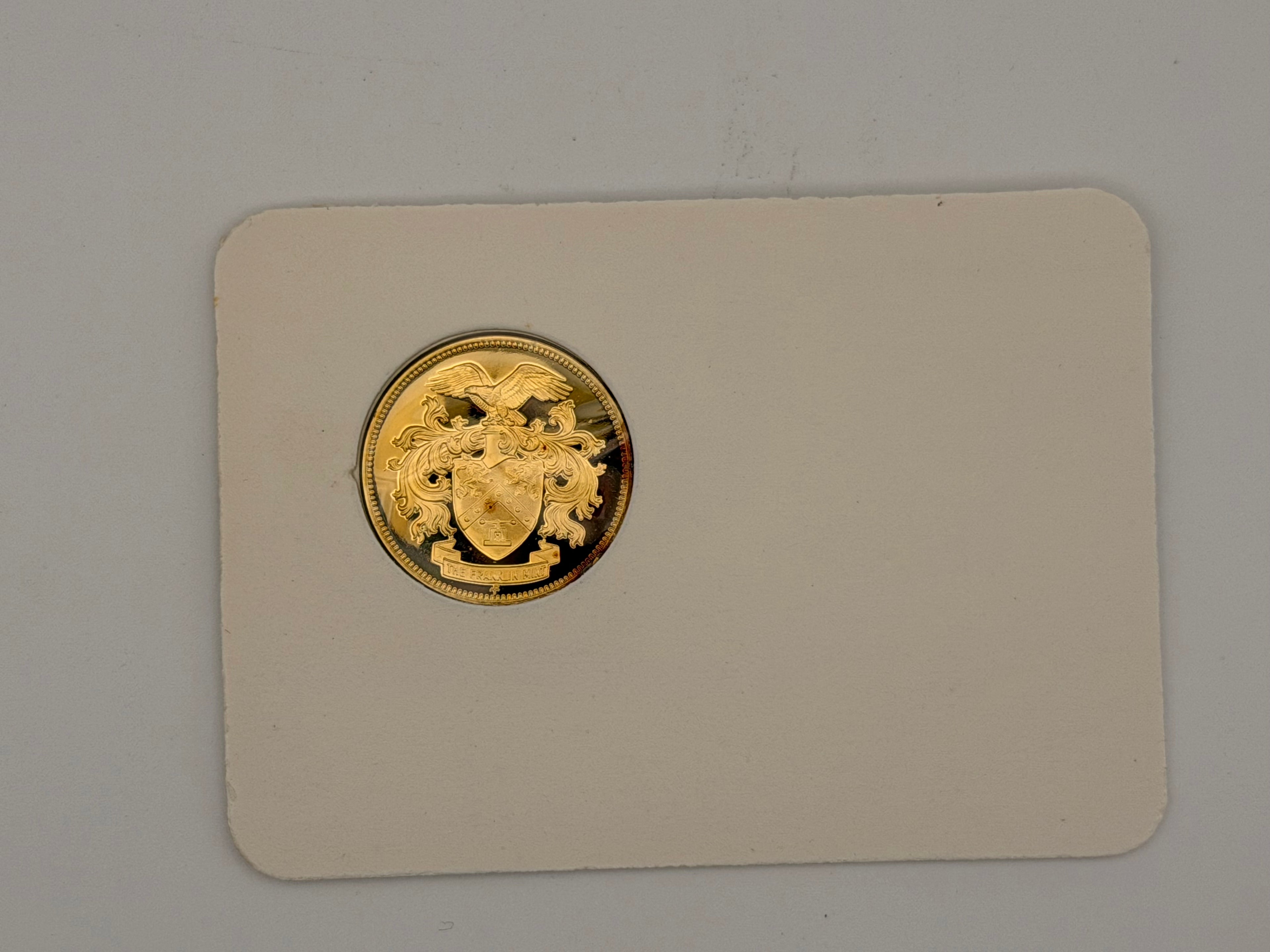 1973 - 1979 US Franklin Mint Collectors Society Charter Member Token