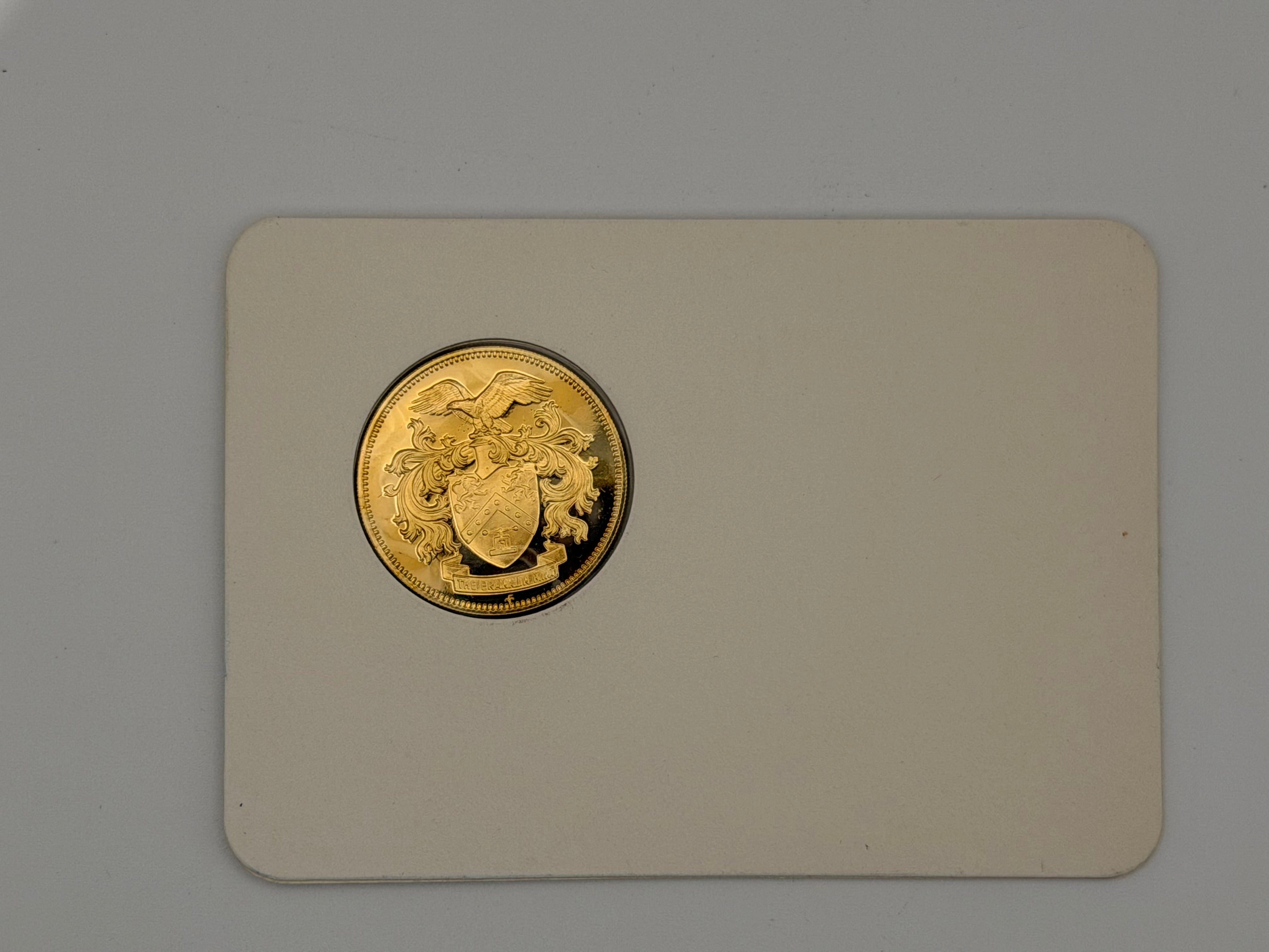 1973 - 1979 US Franklin Mint Collectors Society Charter Member Token