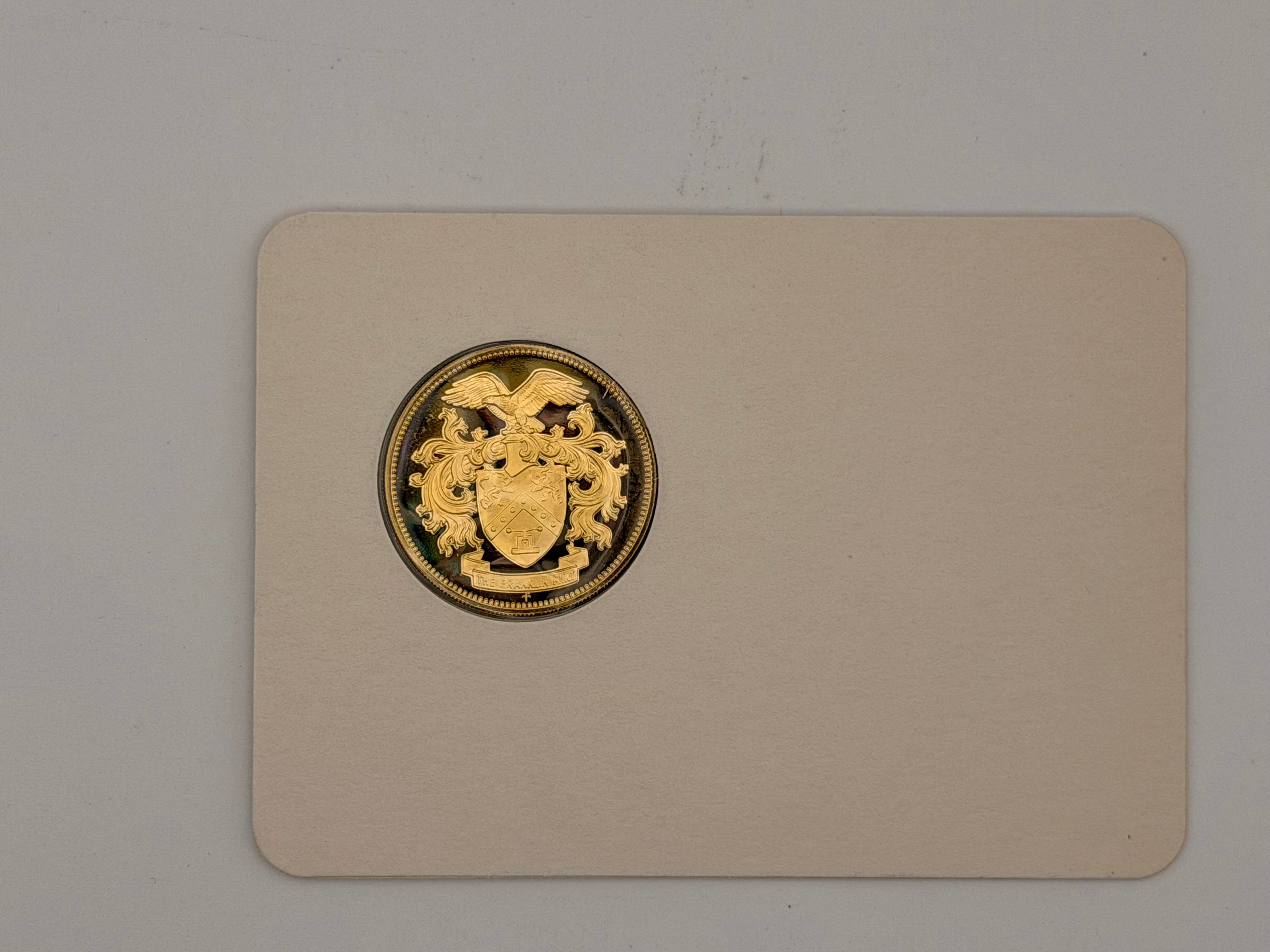 1973 - 1979 US Franklin Mint Collectors Society Charter Member Token