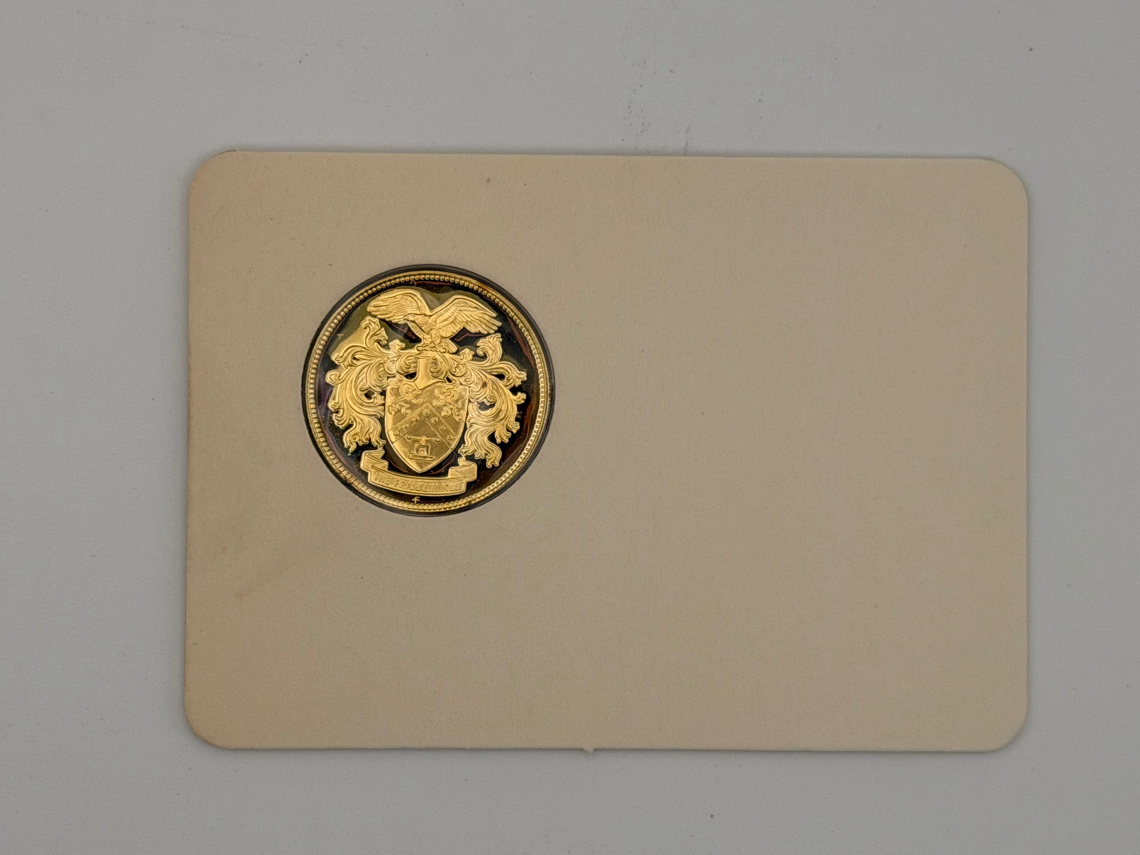 1973 - 1979 US Franklin Mint Collectors Society Charter Member Token