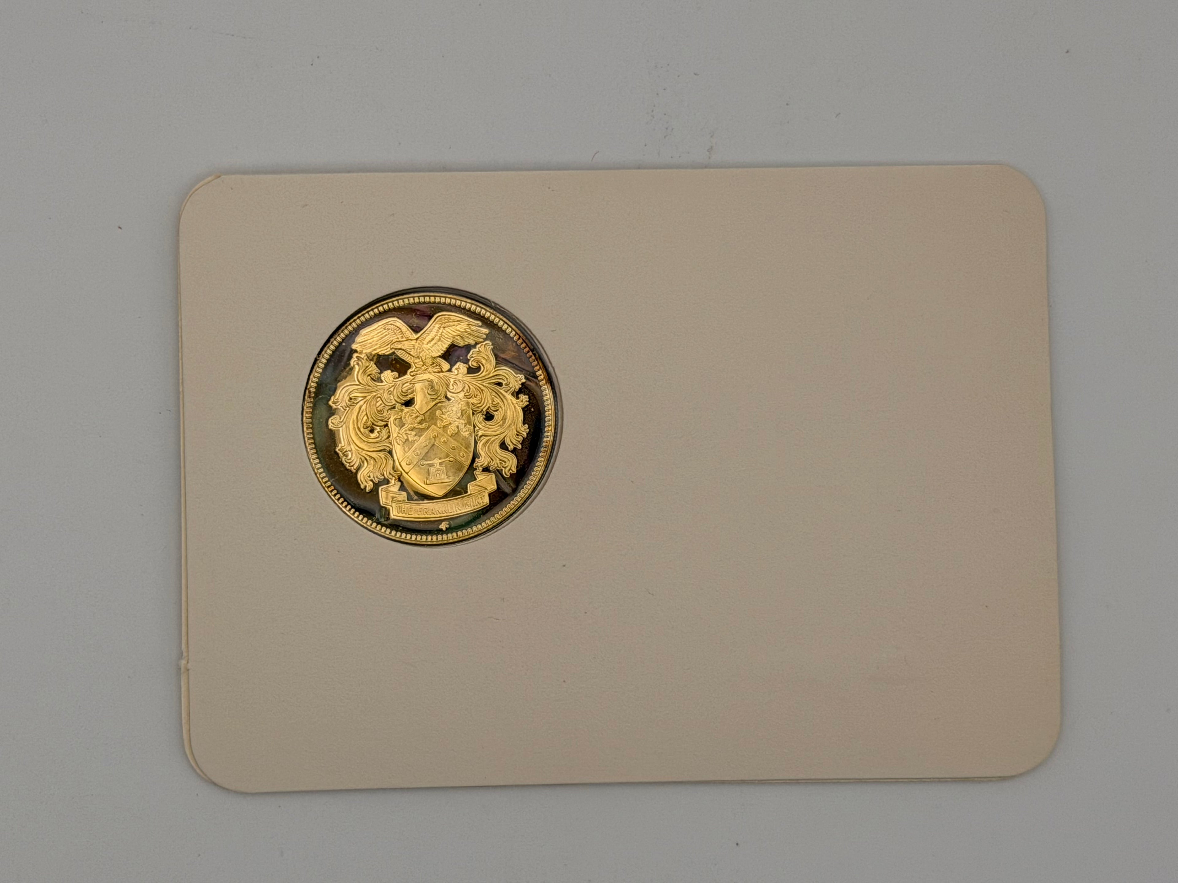 1973 - 1979 US Franklin Mint Collectors Society Charter Member Token