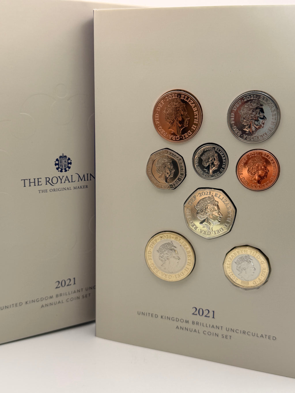 2021 UK Brilliant Uncirculated Annual Coin Set