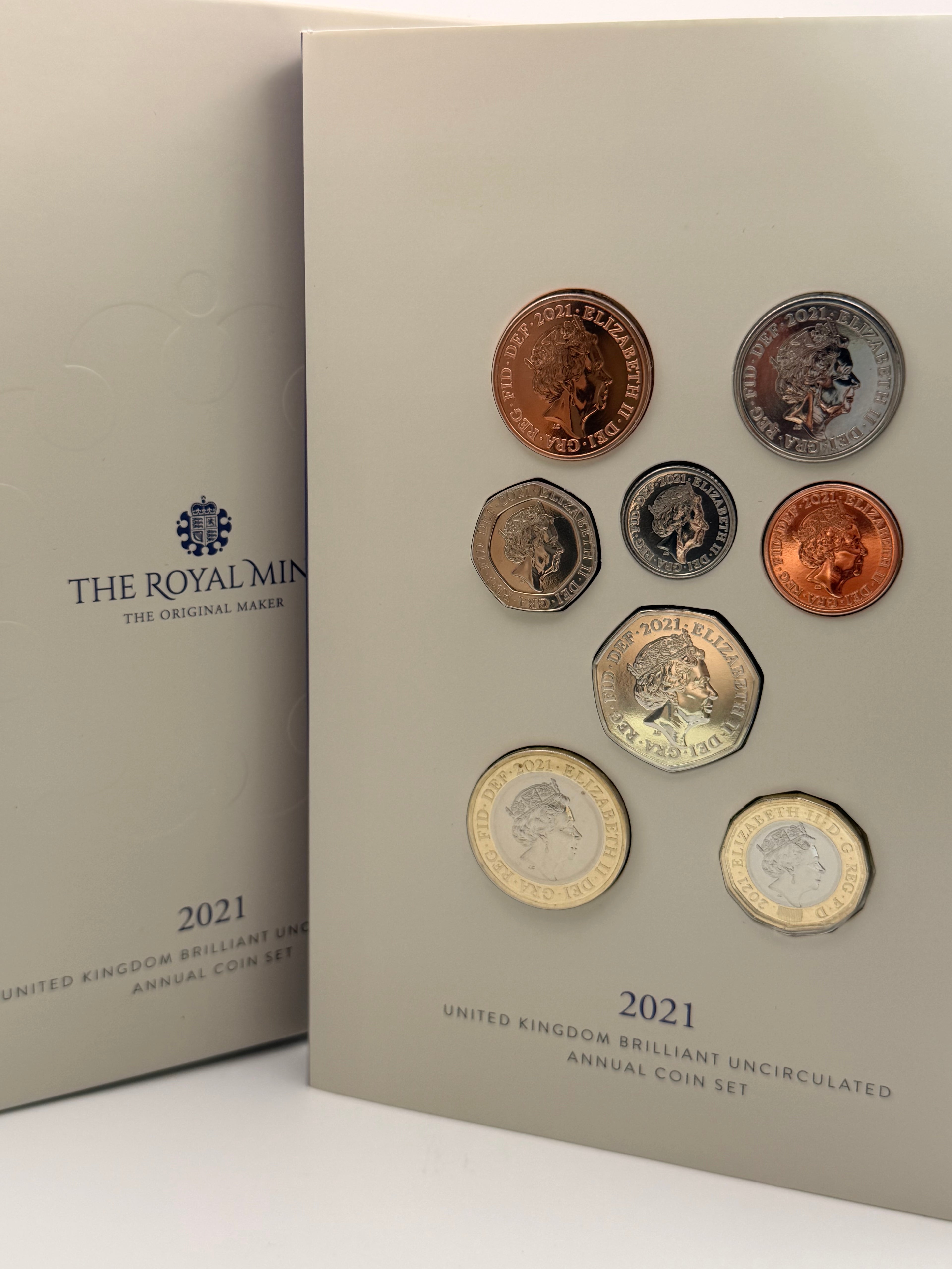 2021 UK Brilliant Uncirculated Annual Coin Set