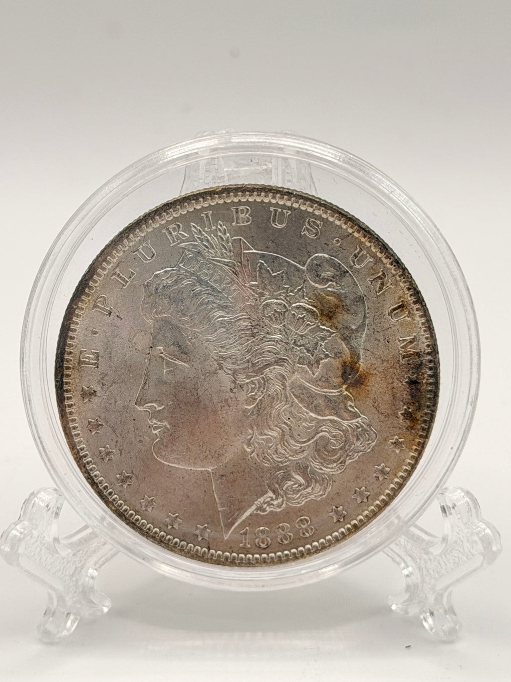 1888 US $1 Morgan Dollar Silver Coin