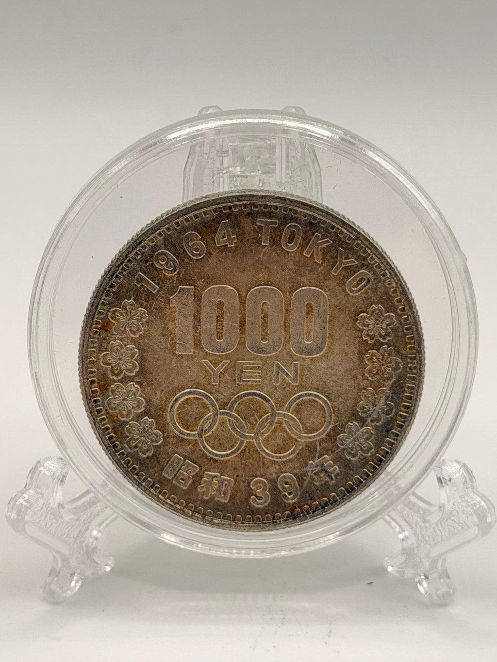 1964 Japan Shōwa 1000 Yen Olympics Coin