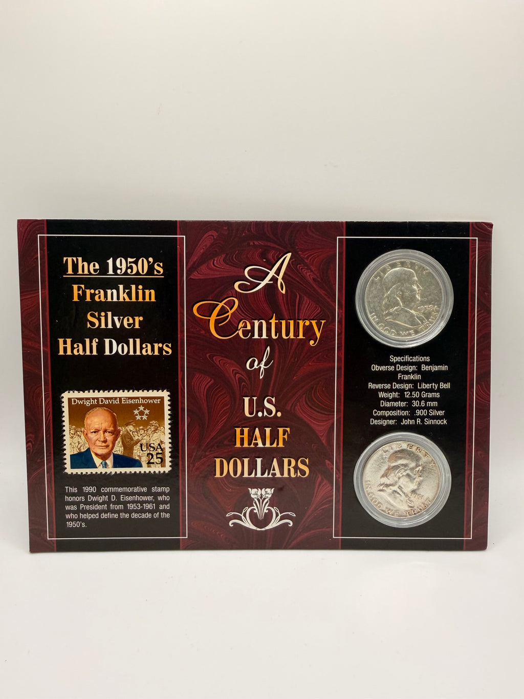 1950 US Franklin Silver Half Dollar – 90% Silver Coin