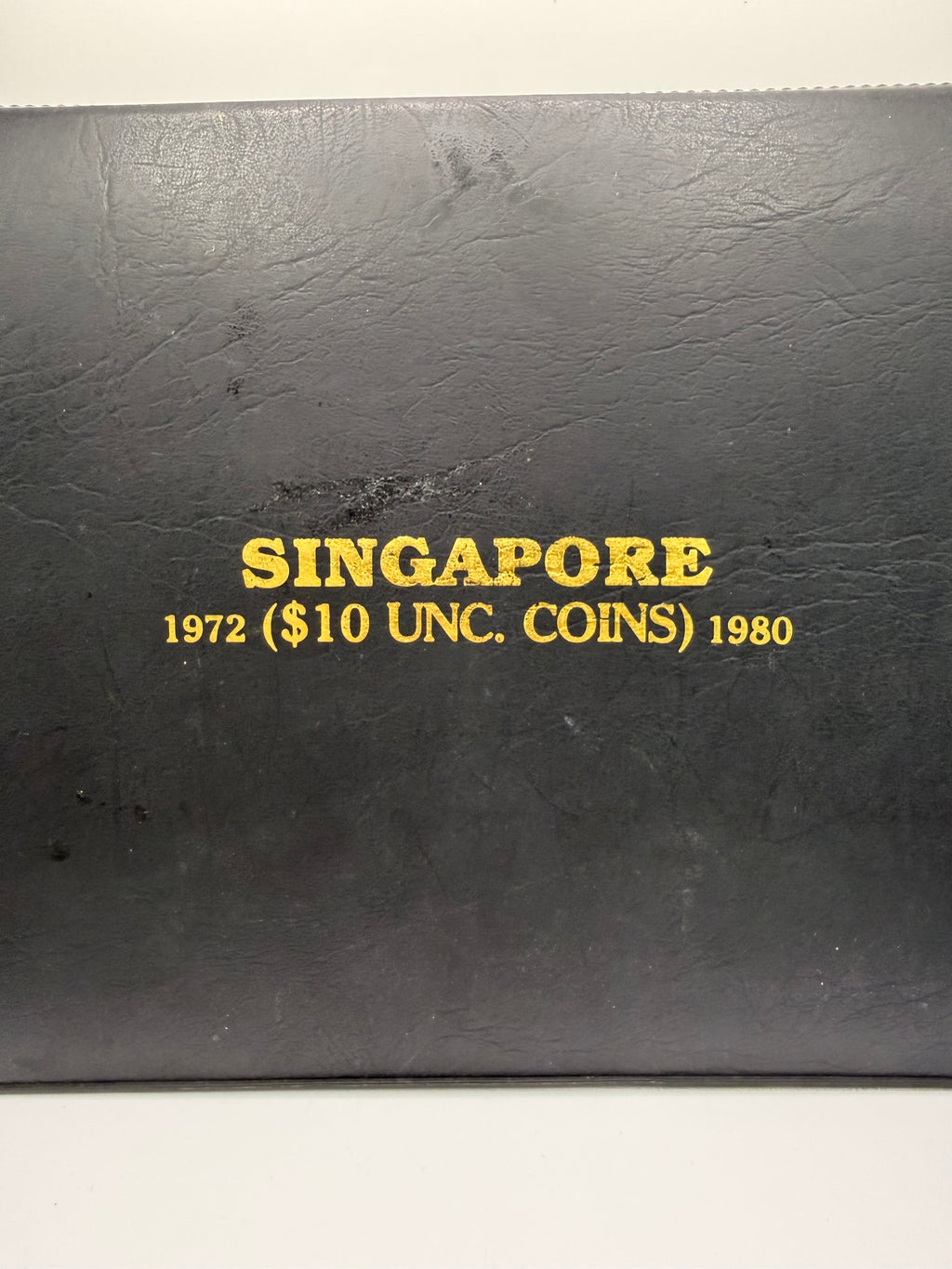 1972 - 1980 Singapore $10 UNC Silver Coin Set