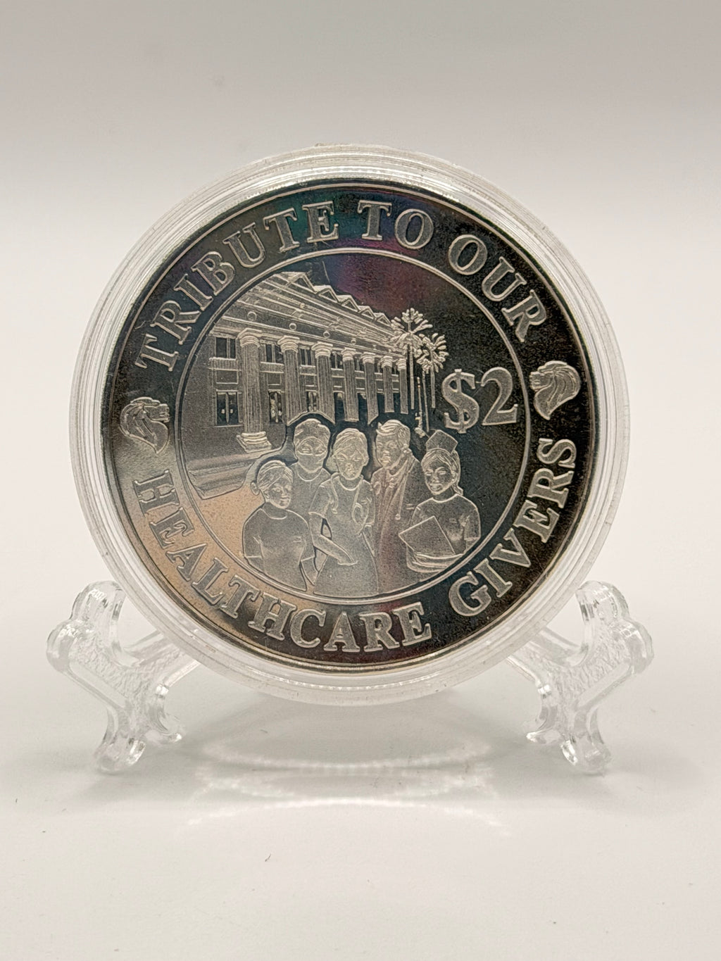 2003 Singapore Tribute to Our Healthcare Givers $2 Coin