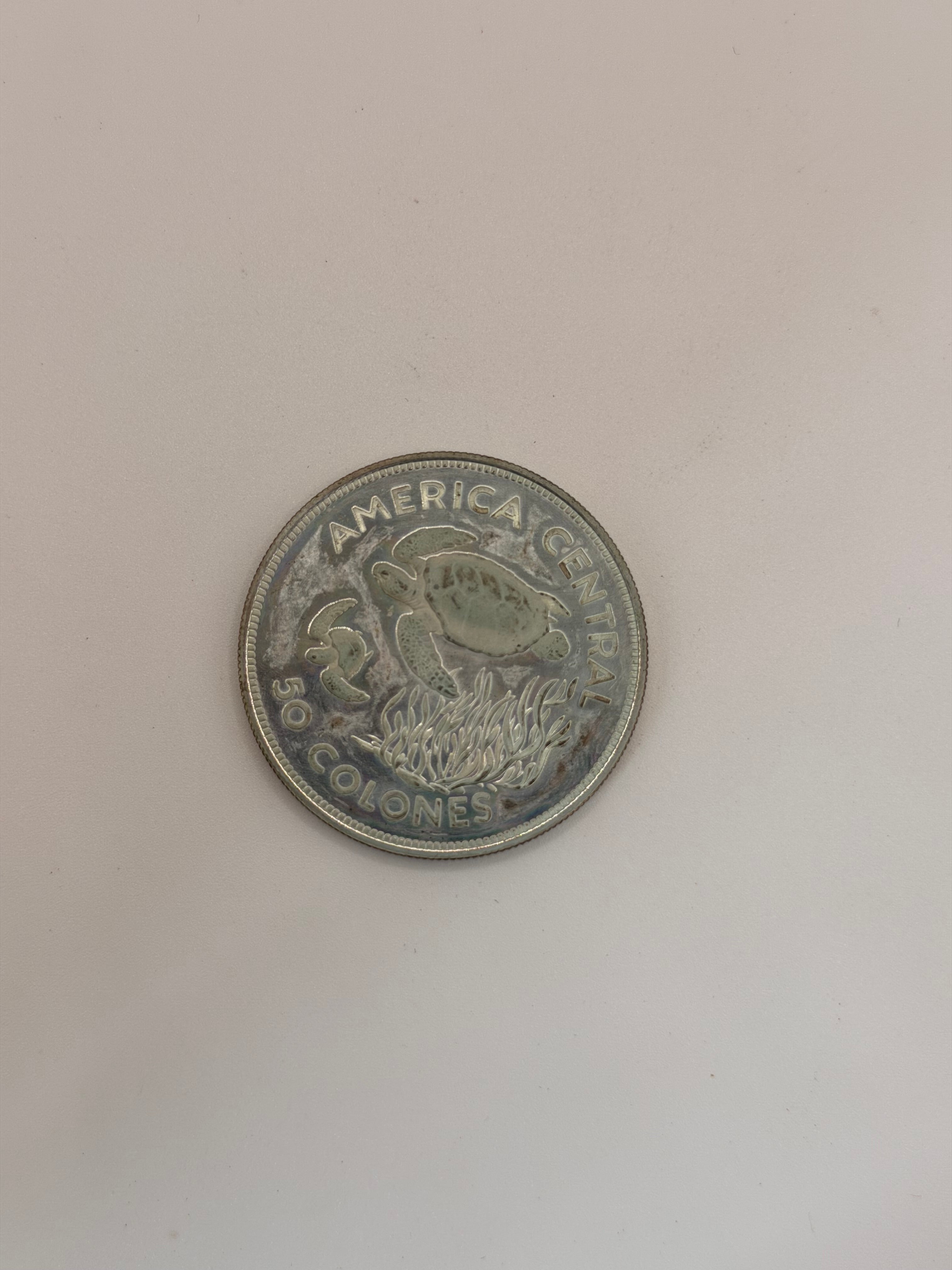 1974 - Costa Rica 50 Colones Coin