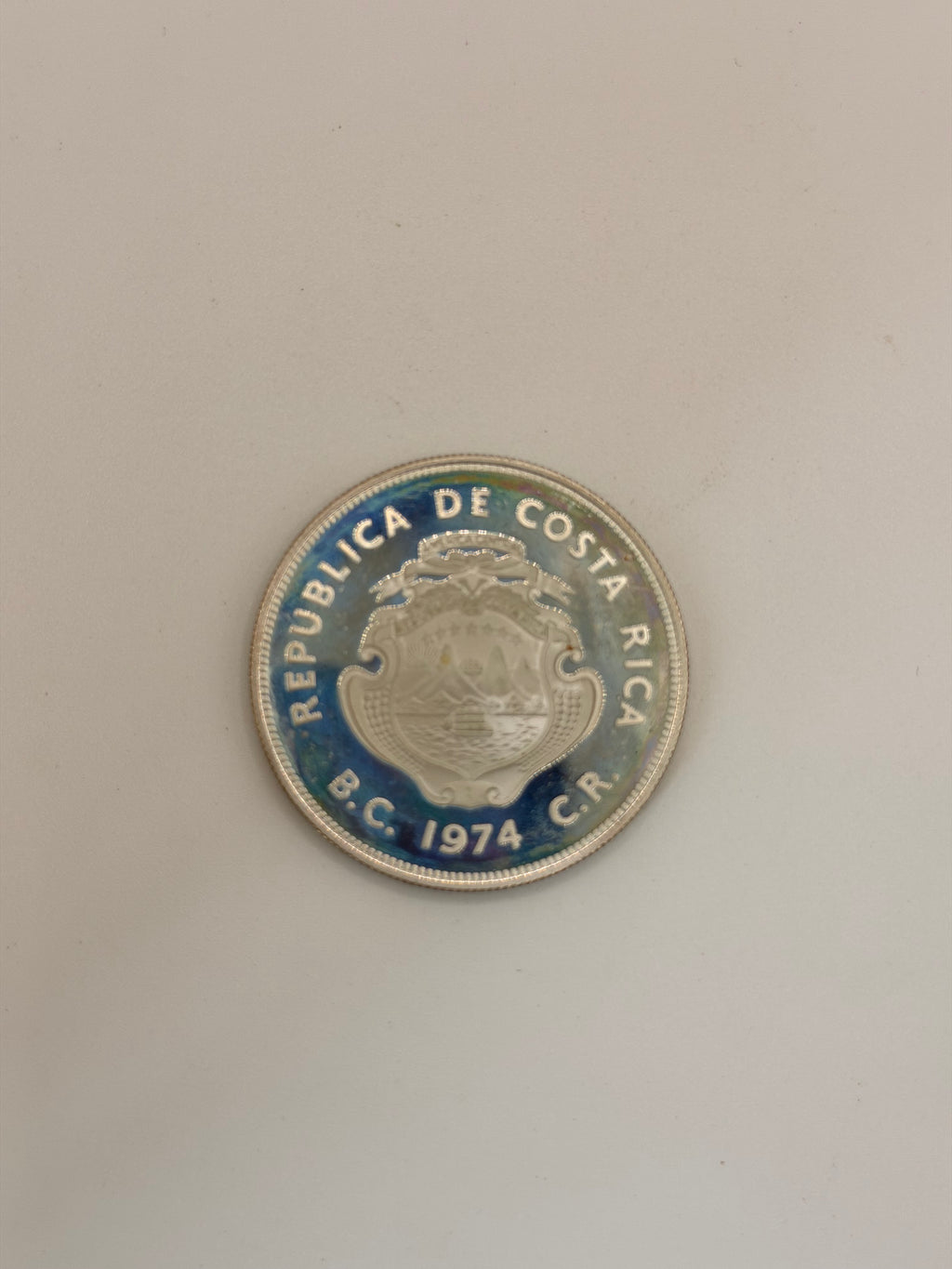 1974 - Costa Rica 50 Colones Coin