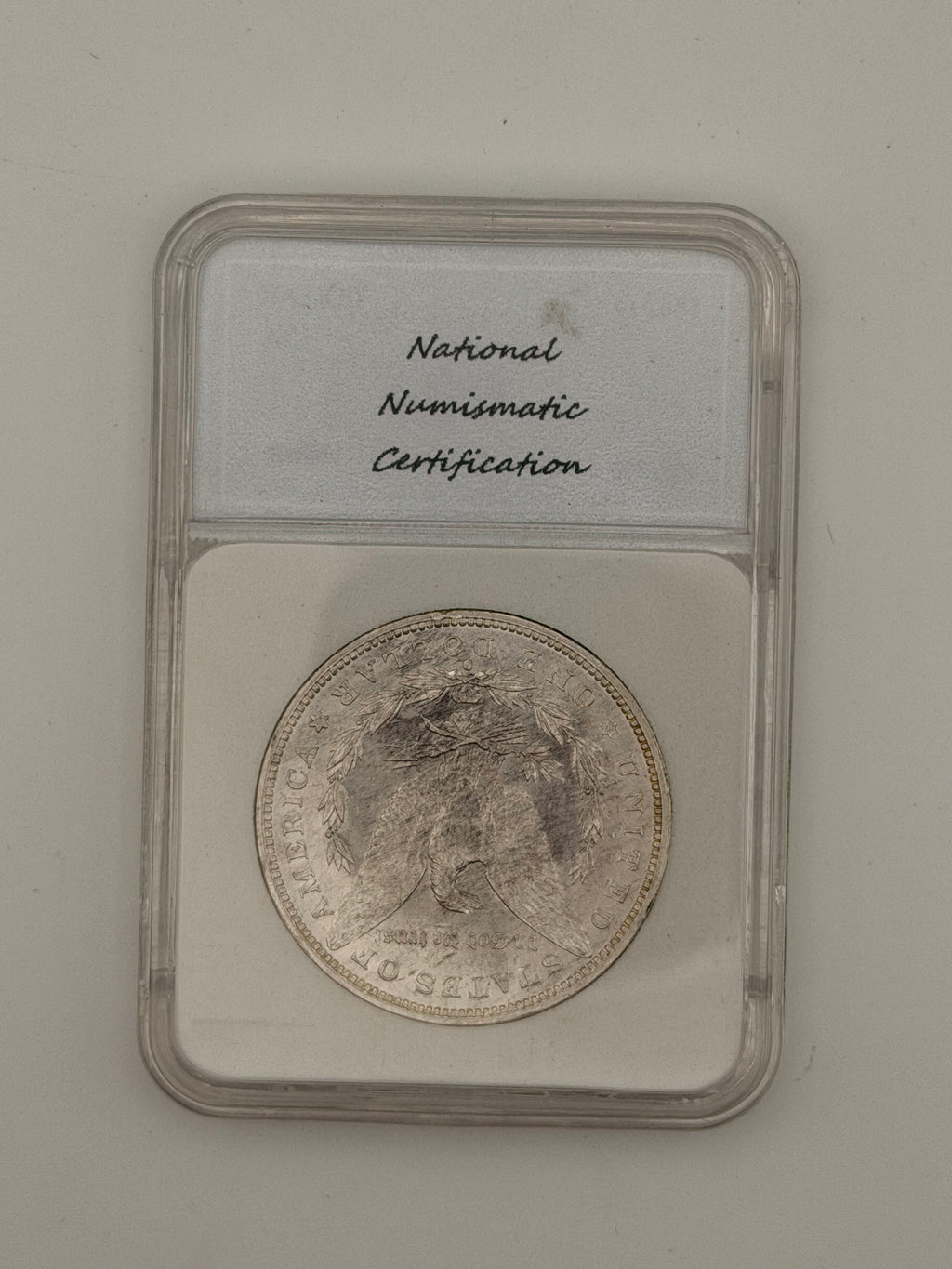 1882-O Morgan Silver Dollar MS63 — NNC Certified