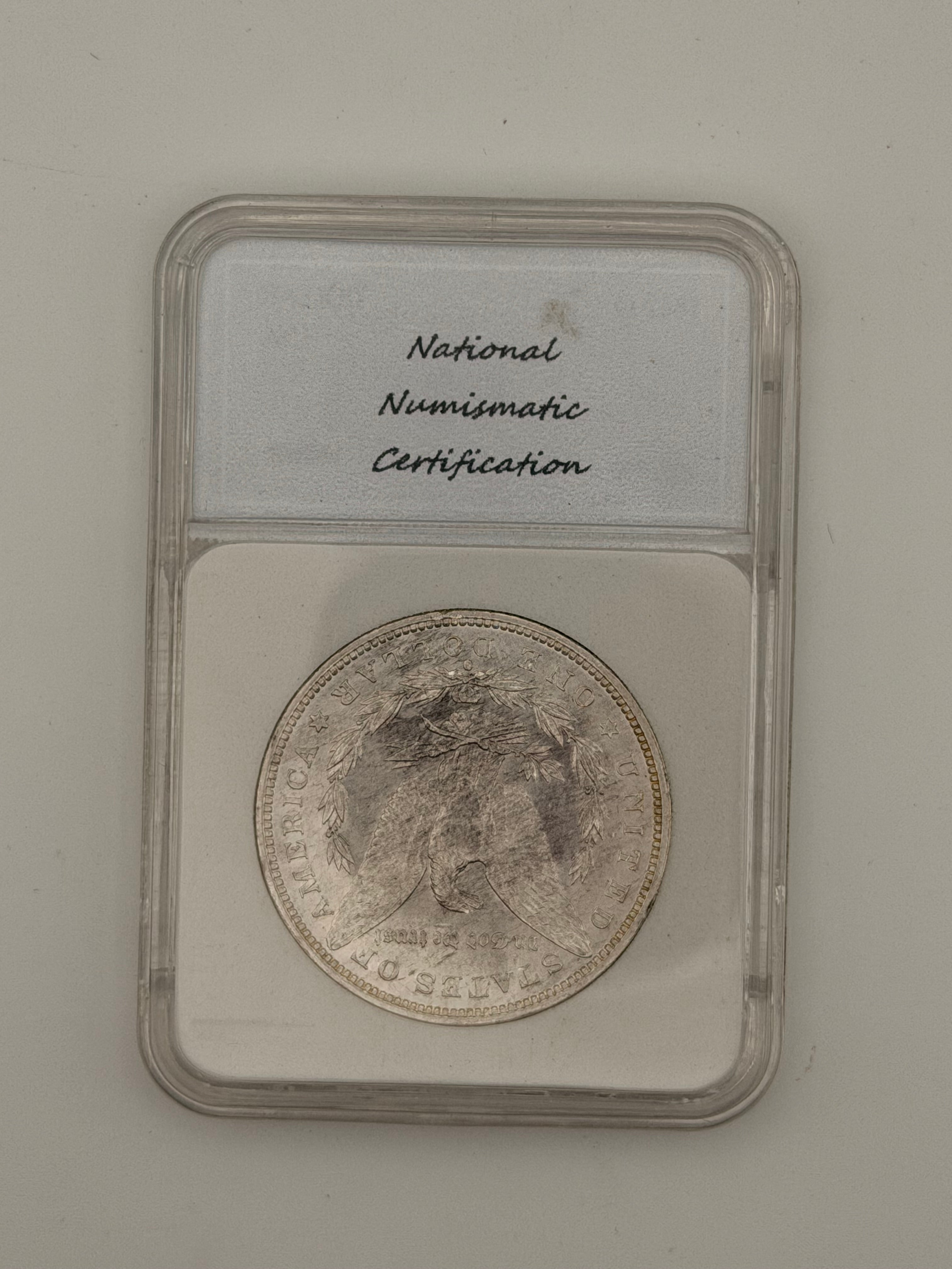 1882-O Morgan Silver Dollar MS63 — NNC Certified