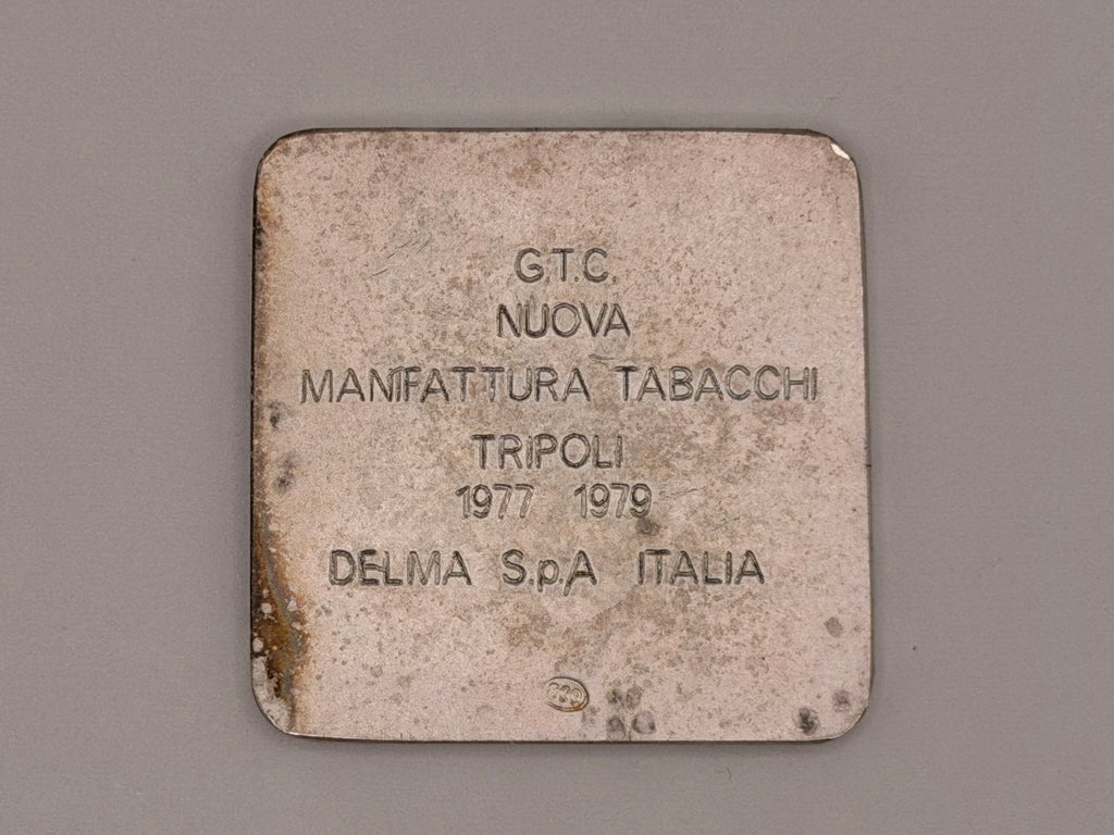 1977 - 1979 Tripoli Commemorative Metal Plaque