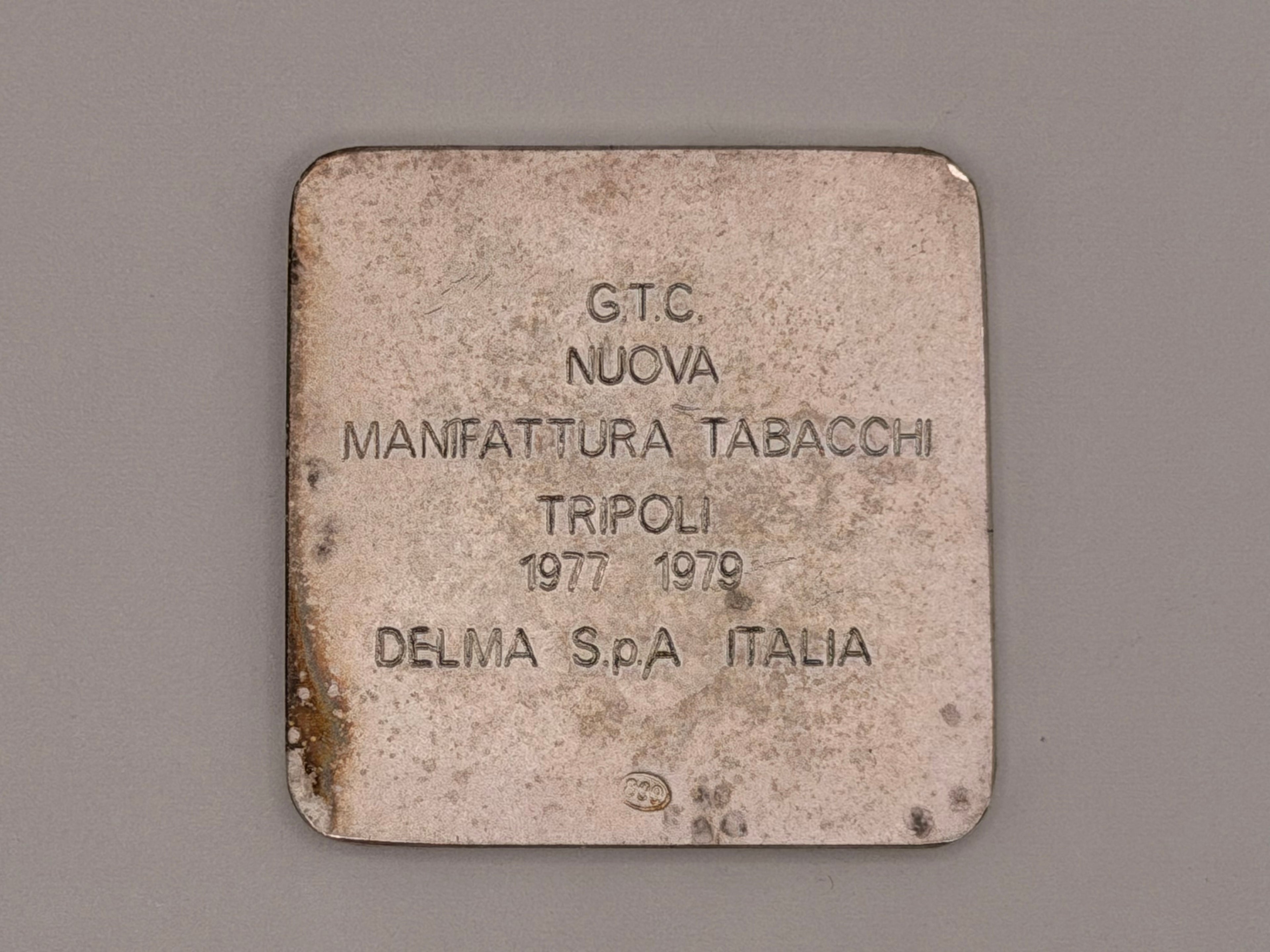 1977 - 1979 Tripoli Commemorative Metal Plaque