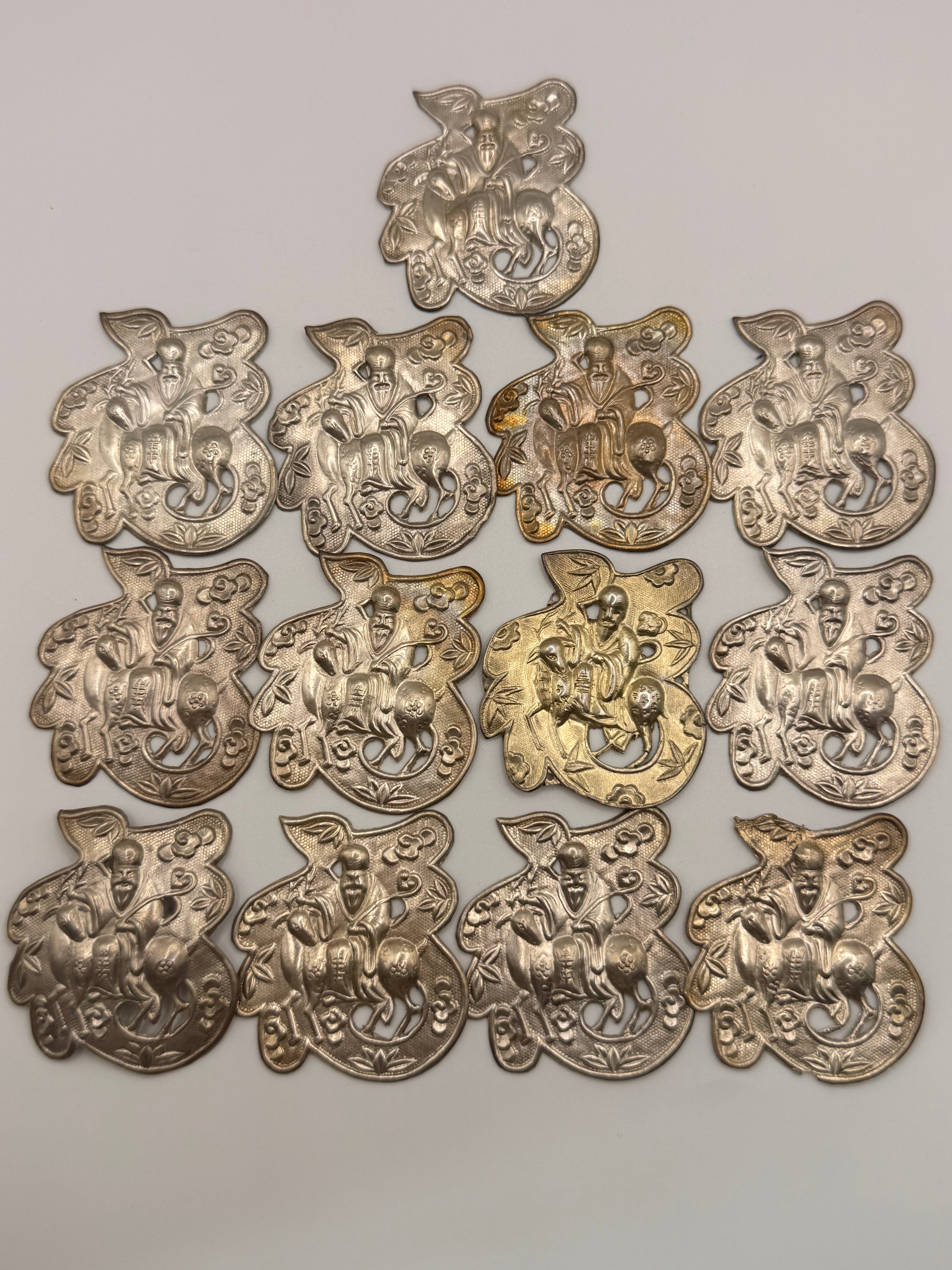 福 Silver Charm – 92.5% Sterling Silver (Multiple Weights)