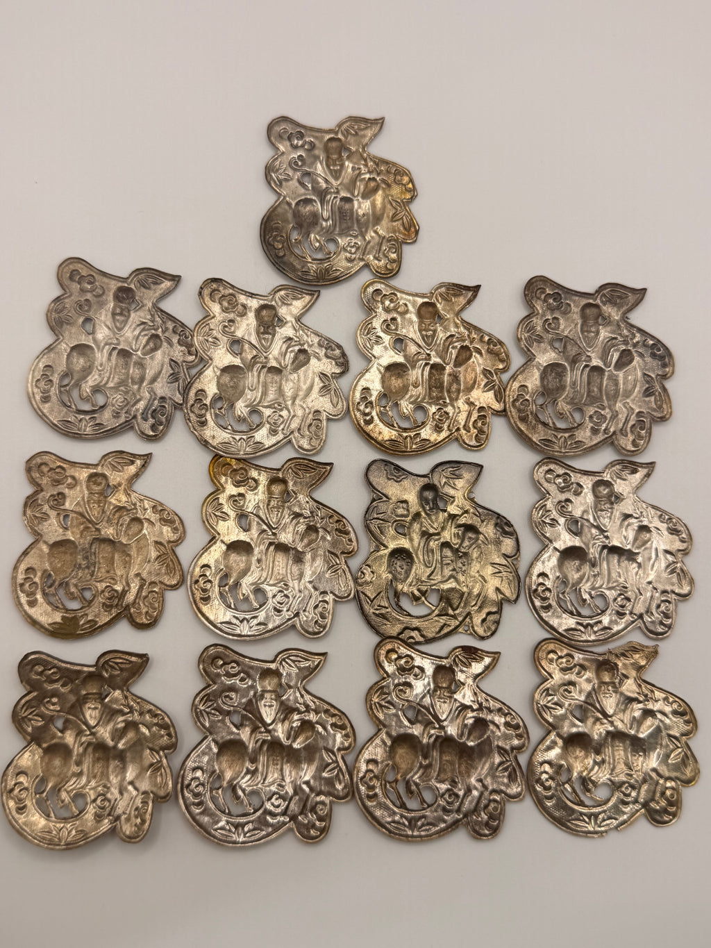 福 Silver Charm – 92.5% Sterling Silver (Multiple Weights)