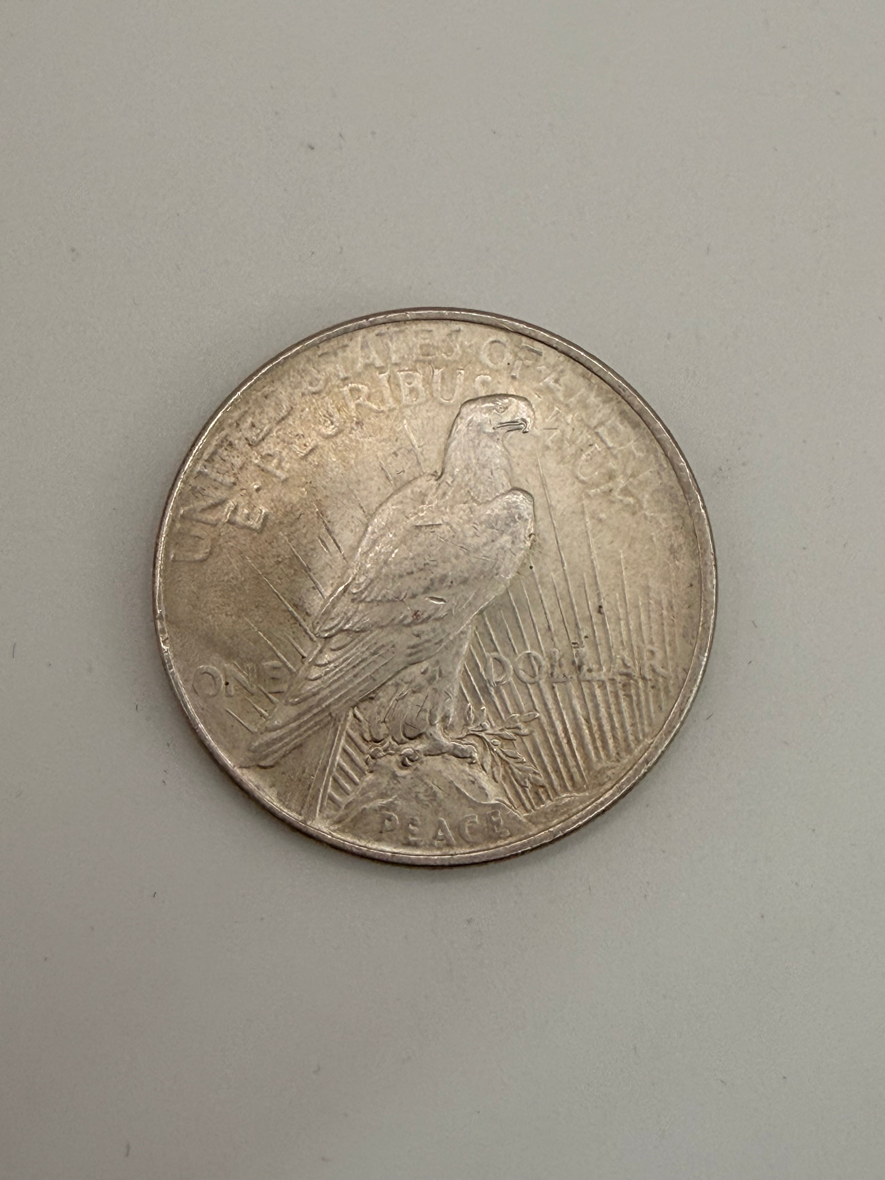 1922年 - 美国1美元自由和平银币