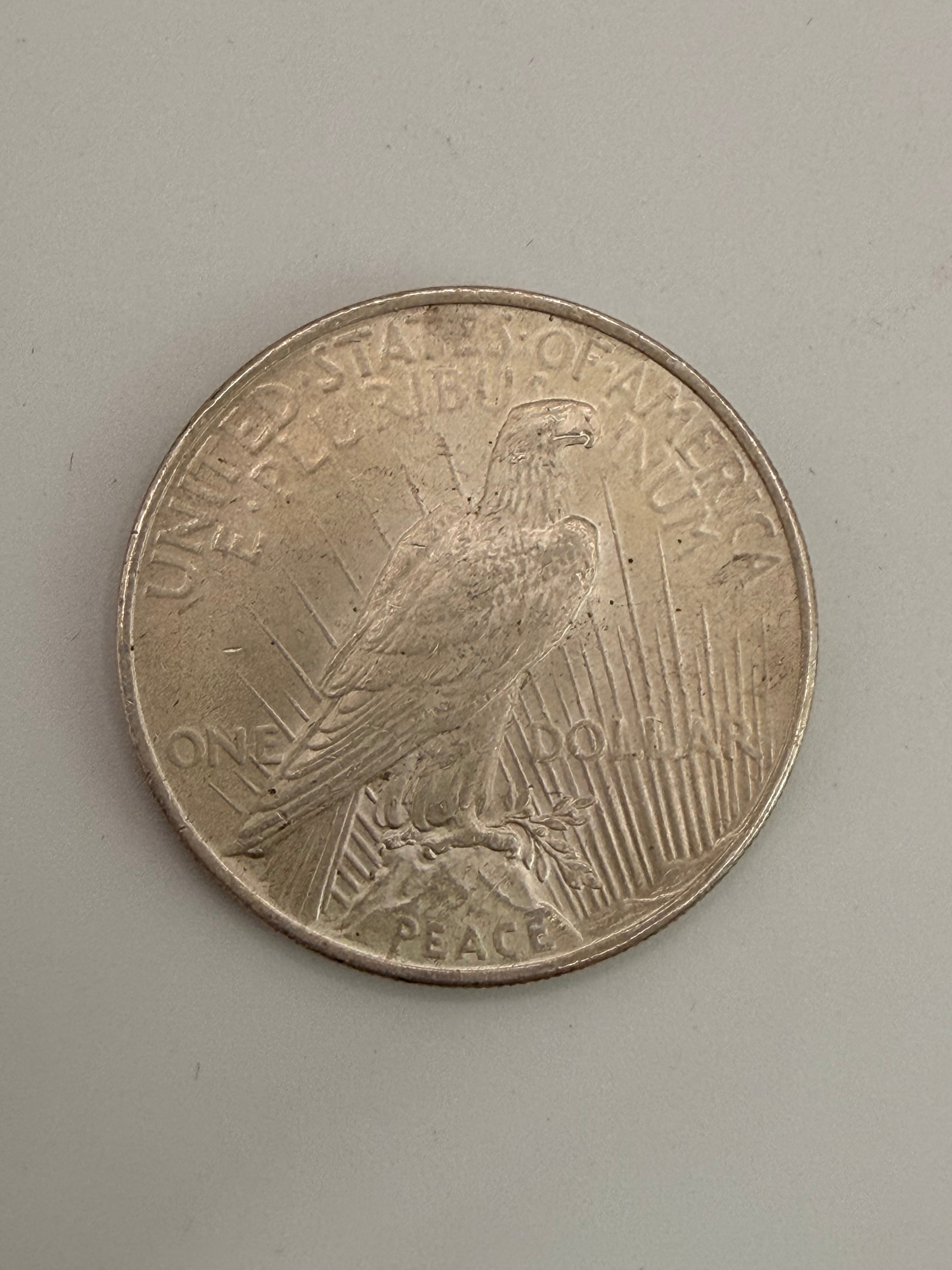 1923年 - 美国1美元自由和平银元