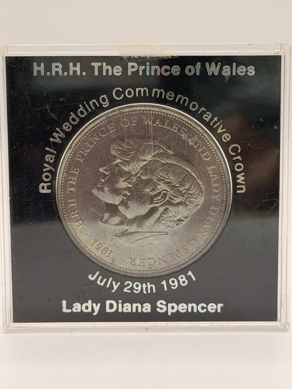 1981 UK Royal Wedding Commemorative Crown - Lady Diana Spencer