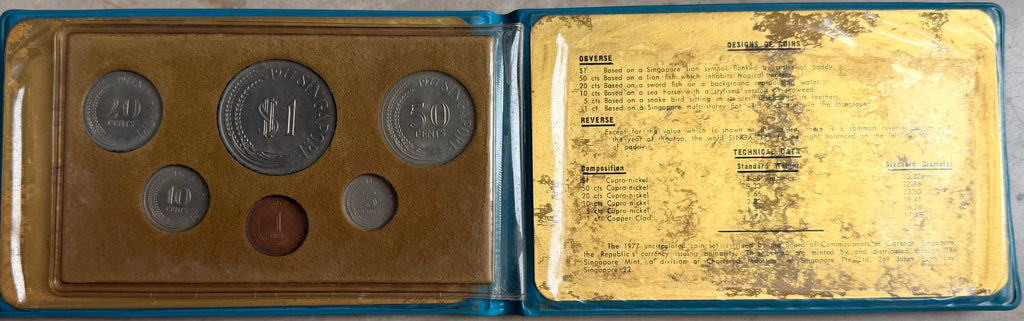 Singapore Uncirculated Set (Year of the Snake)