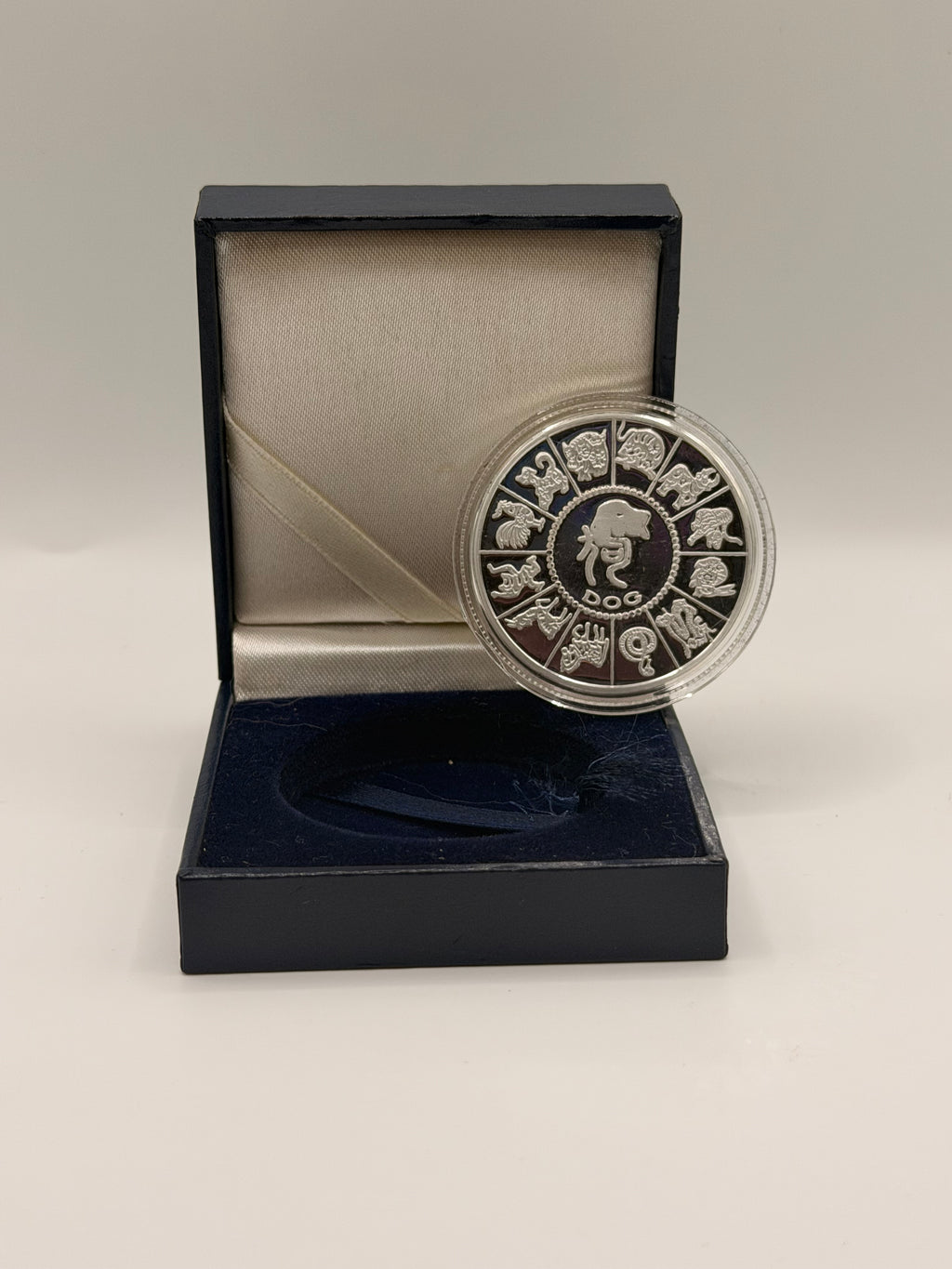 Year of the Dog 狗年吉祥 Colour Commemorative Coin