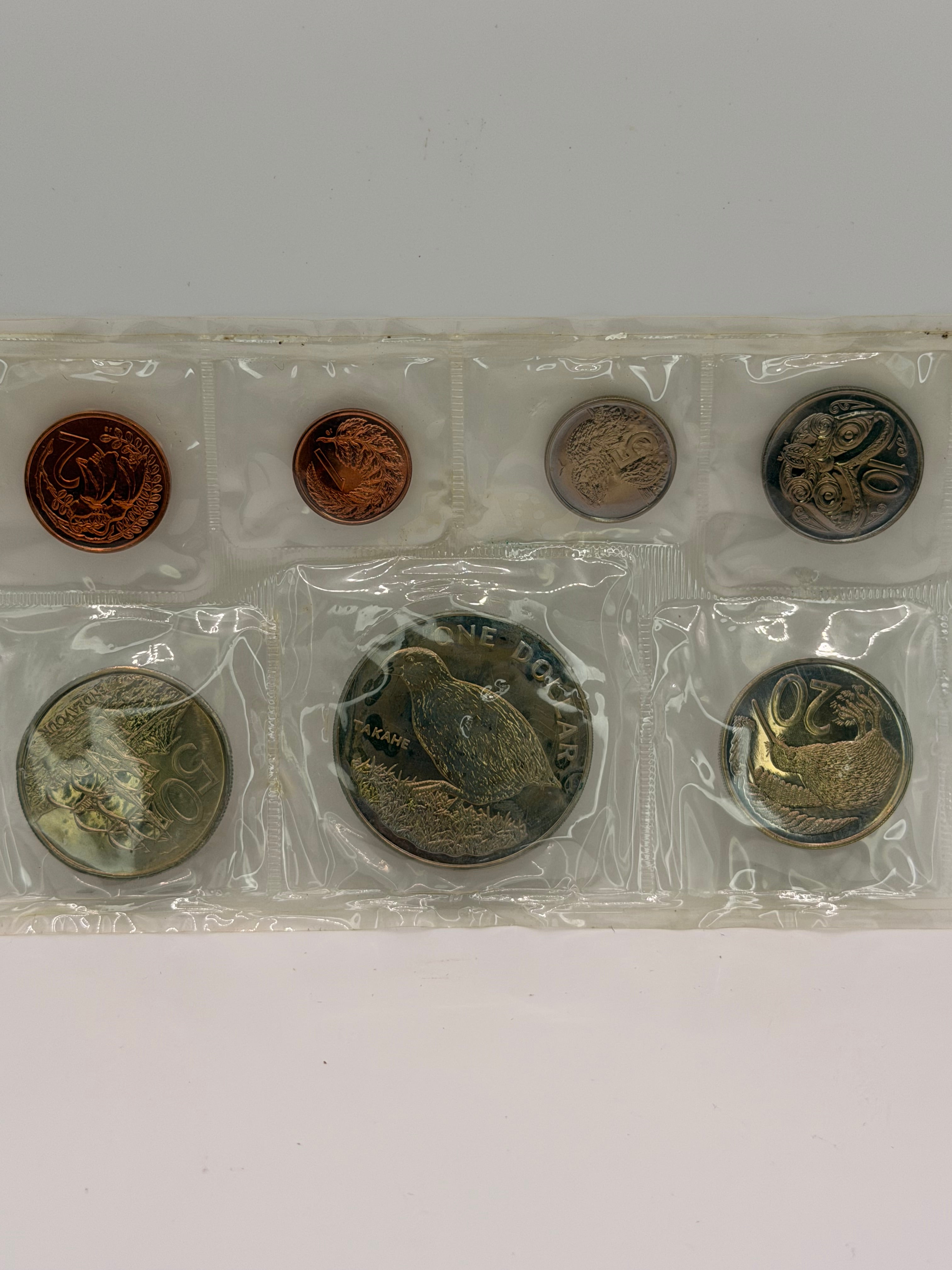 1982 New Zealand Coin Set