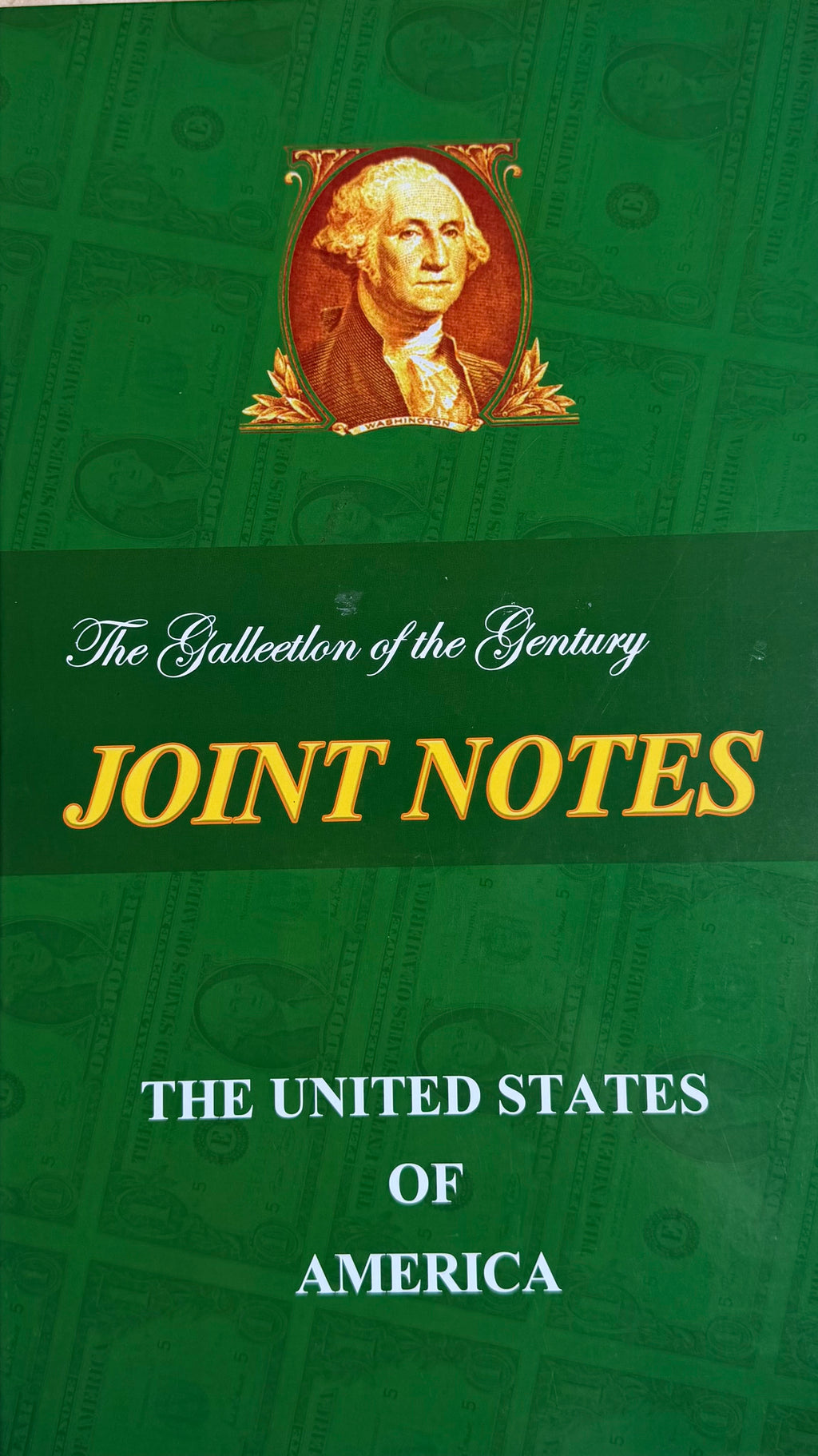 1995 US Uncut 5 in 1 $1 Banknotes