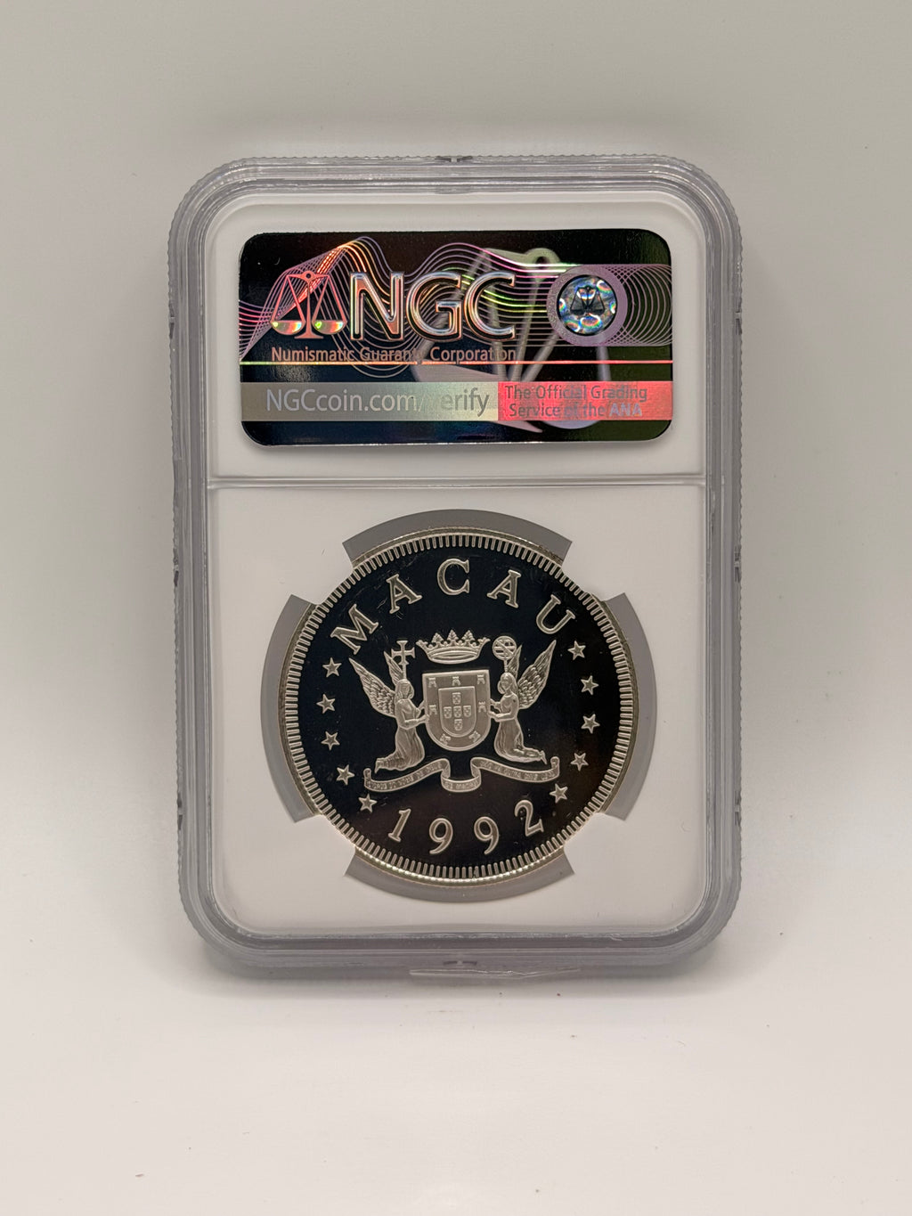 1992年澳门生肖系列猴年精制币PF67 Ultra Cameo