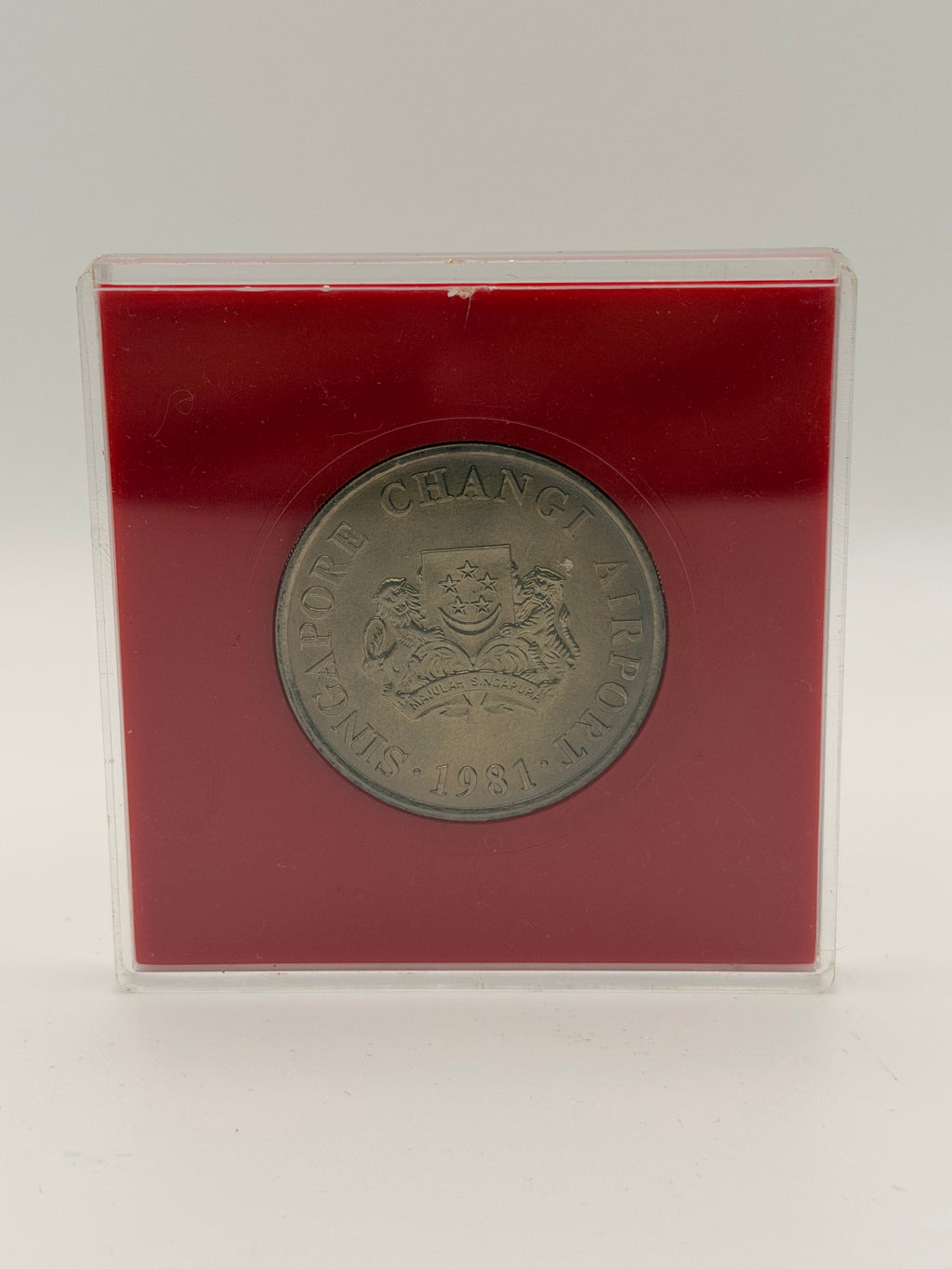 1981 Singapore Changi Airport $5 Commemorative Coin