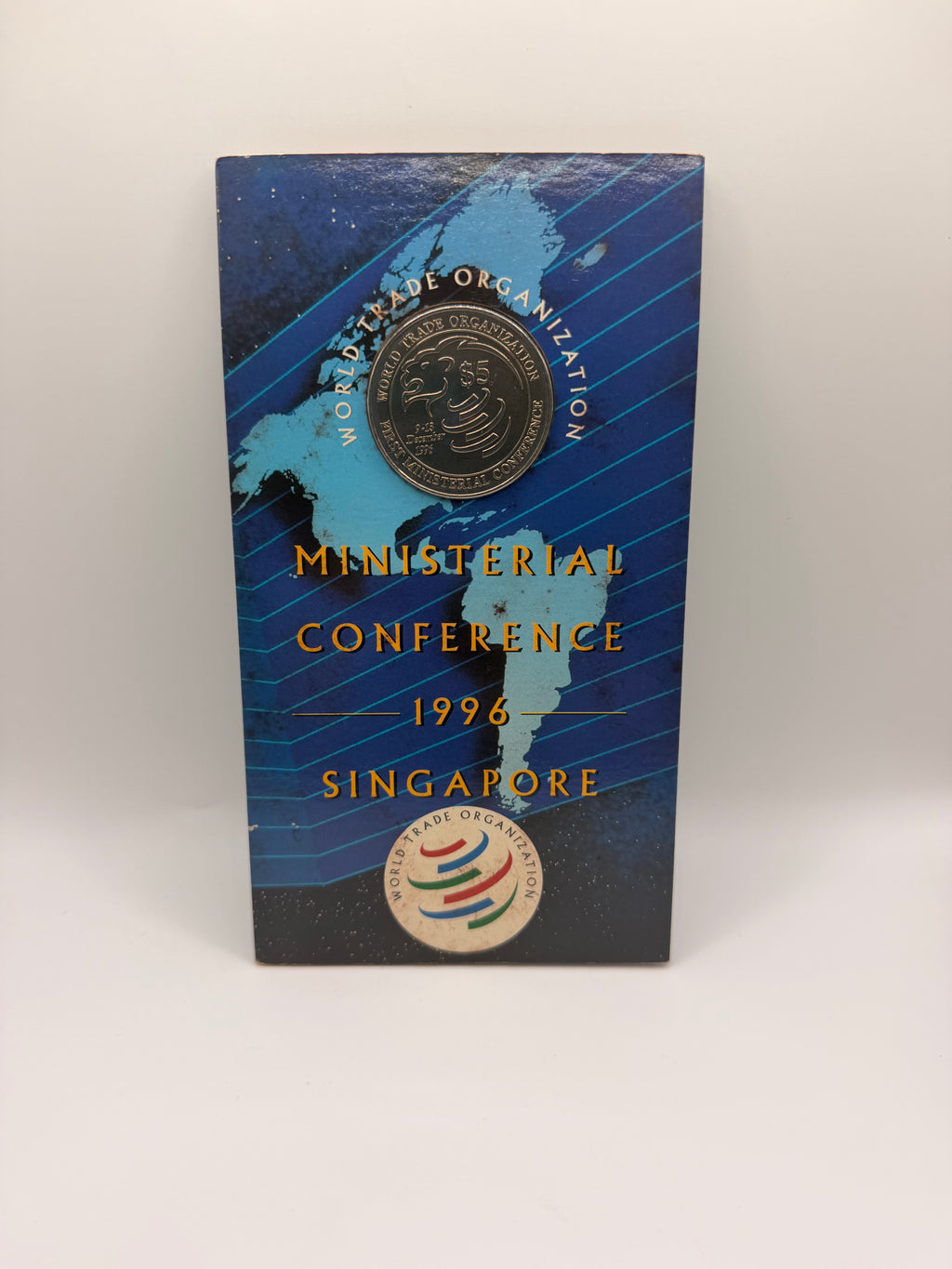1996 Singapore Ministerial Conference $5 Cupro-Nickel Coin