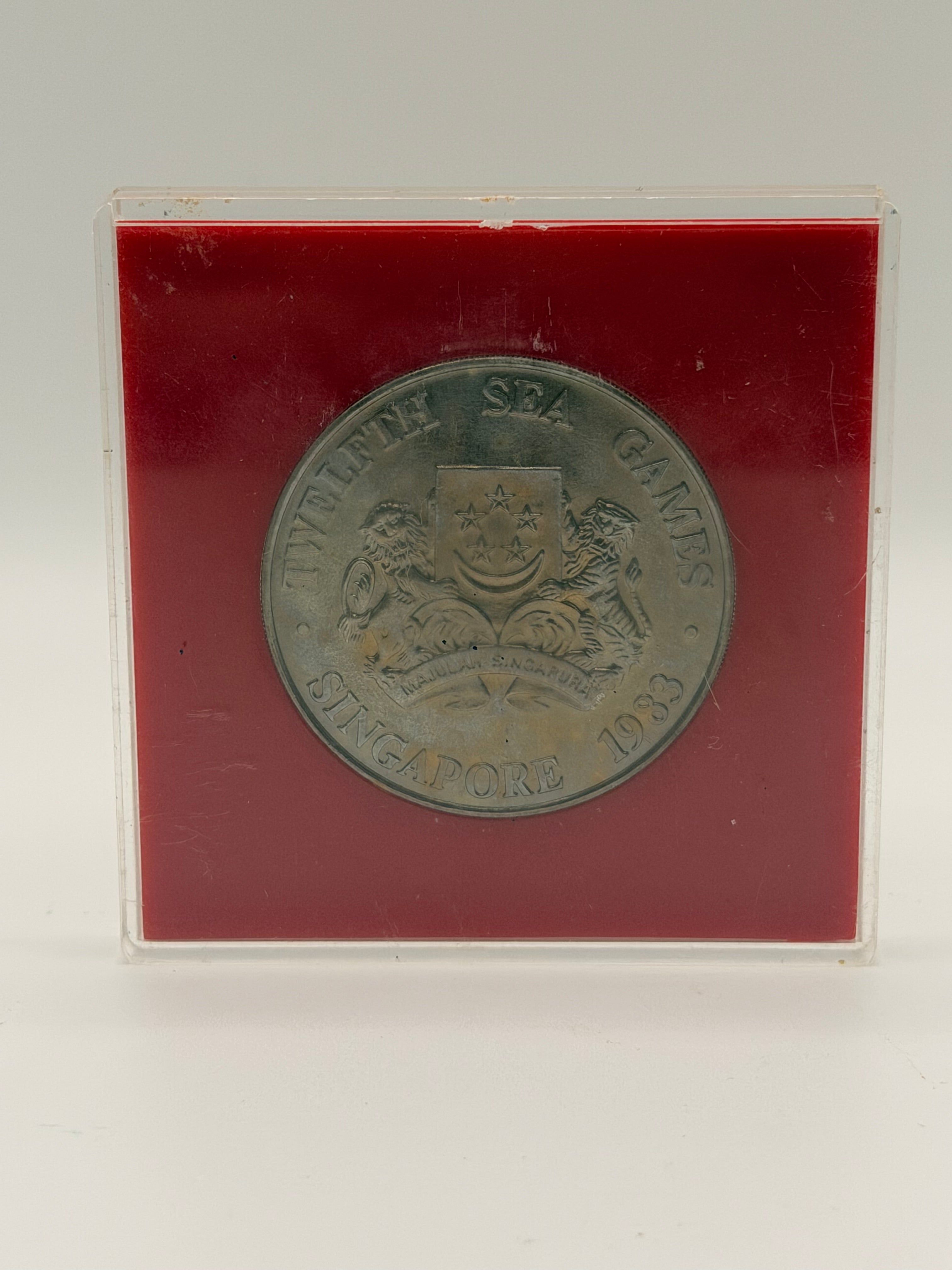 1983 Singapore 12th SEA Games $5 Cupro-Nickel Coin