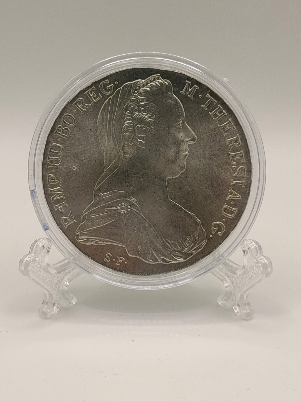 1780 Austria 1 Thaler Maria Theresia Posthumous Coin